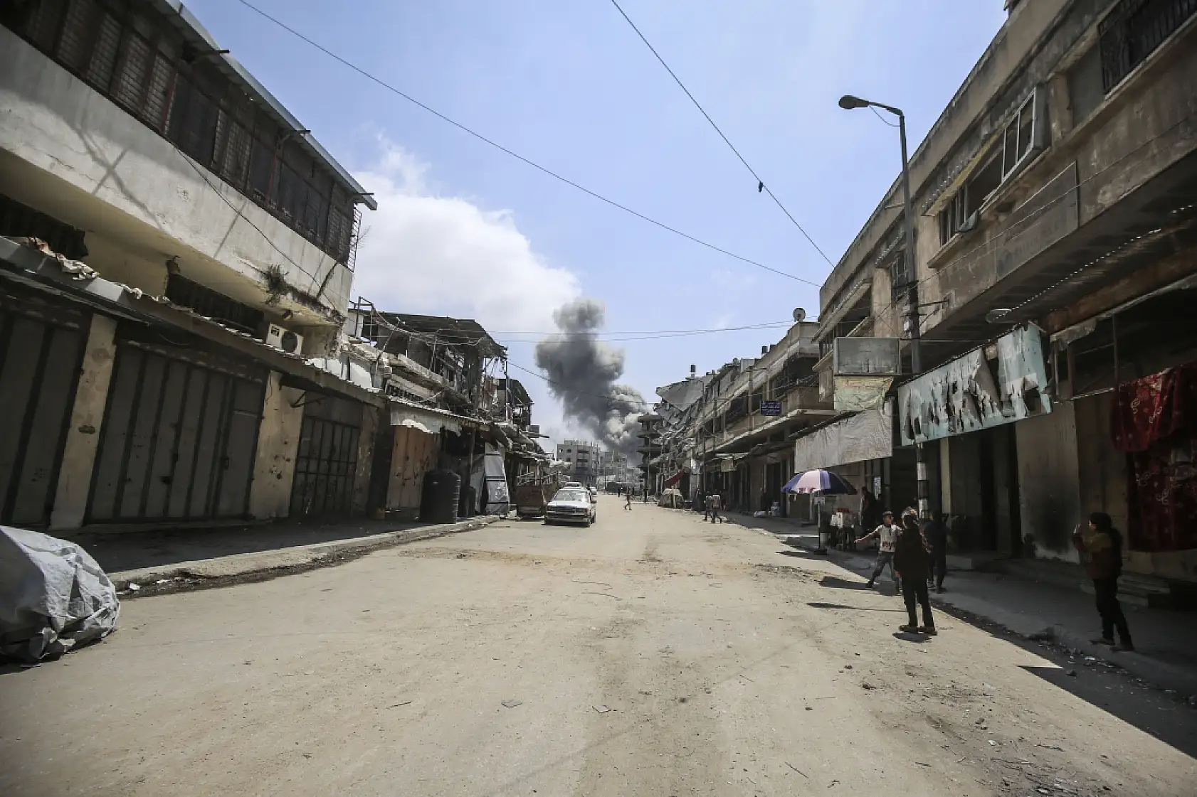 Gazze'ye yönelik saldırılar devam ediyor!