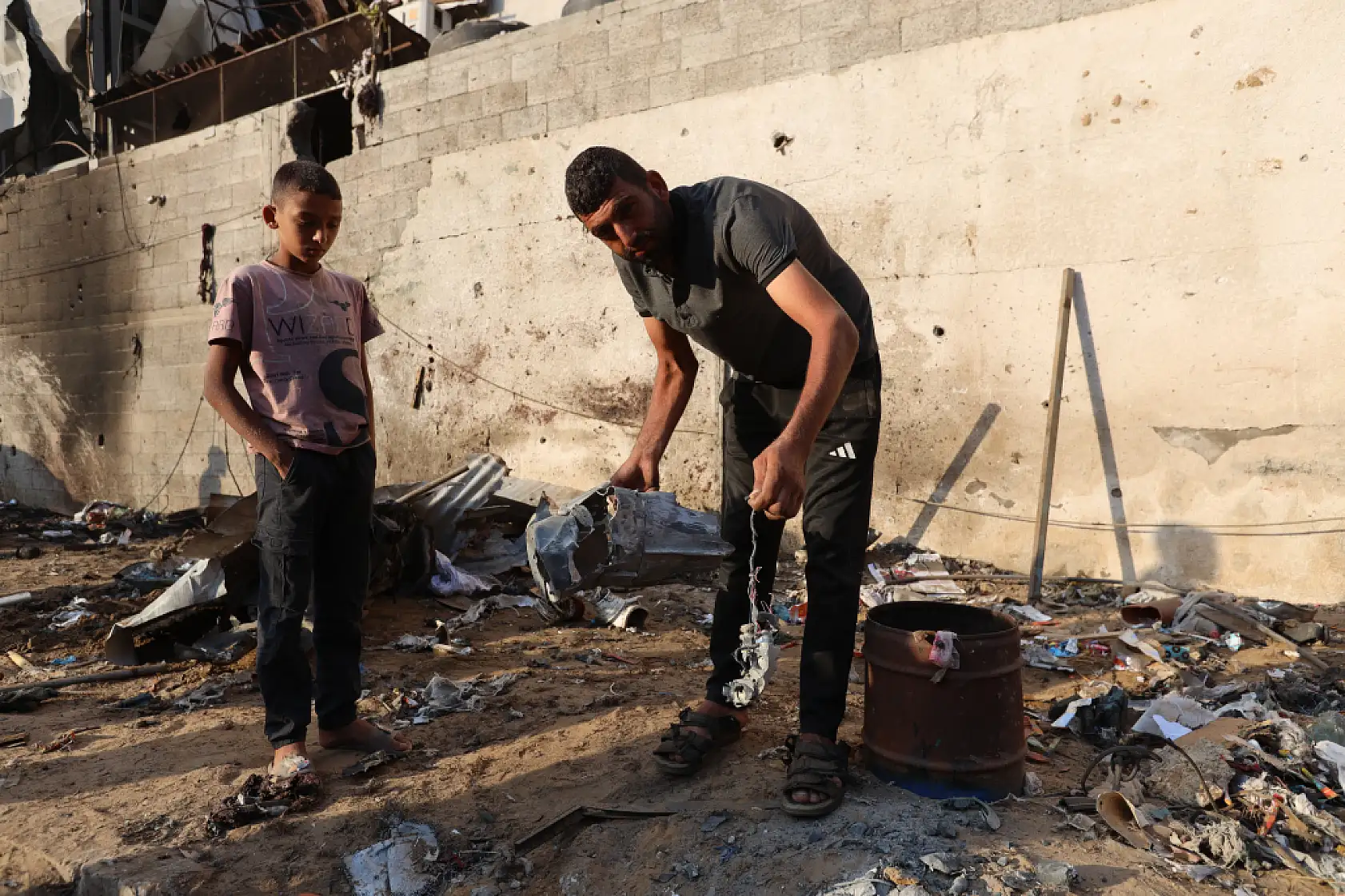 Gazze'de yaşam mücadelesi sürüyor