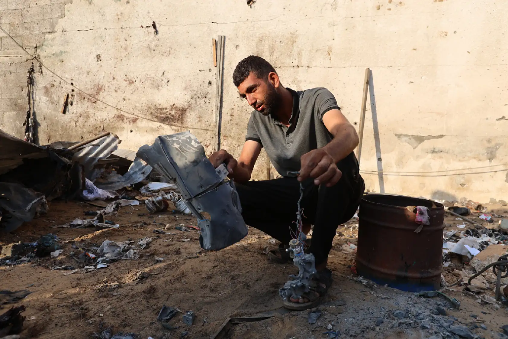 Gazze'de yaşam mücadelesi sürüyor