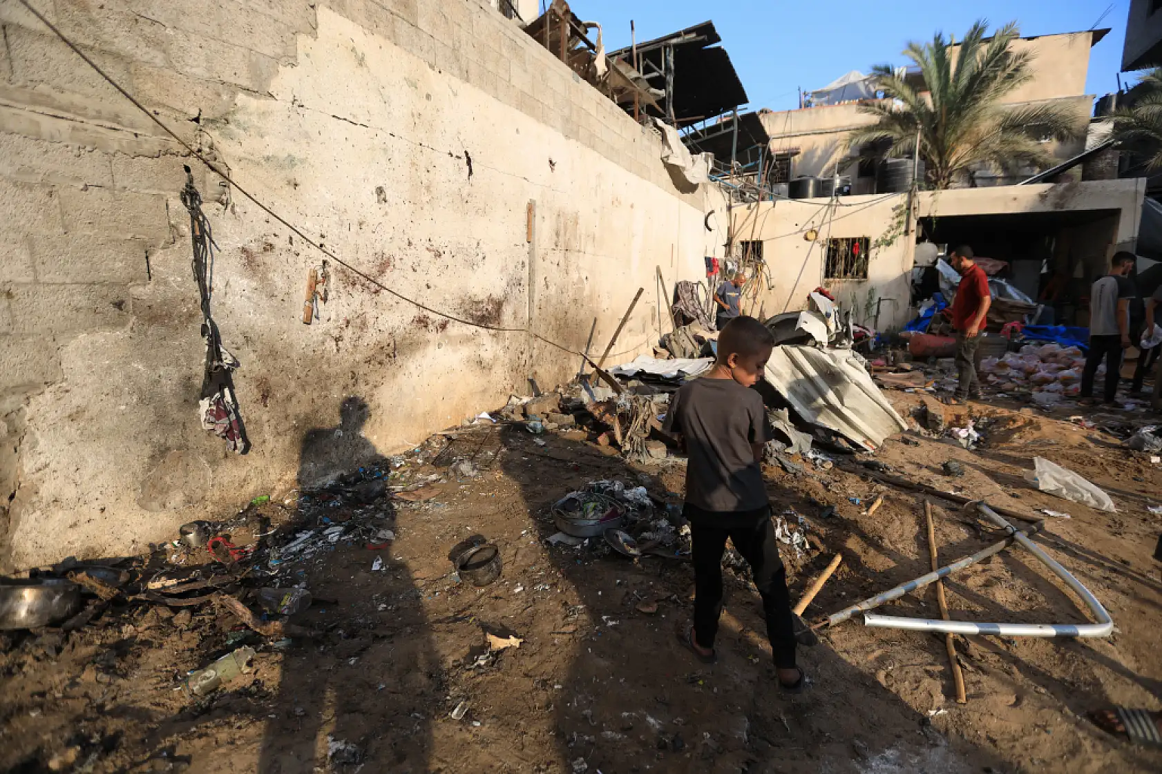 Gazze'de yaşam mücadelesi sürüyor