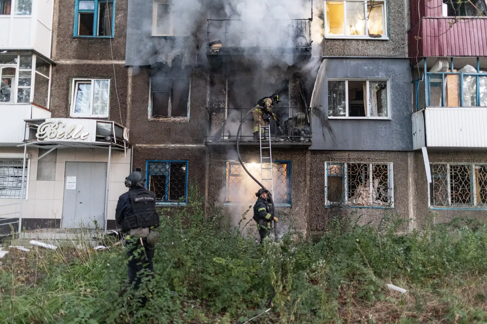 Rusya'dan Kostiantynivka'ya saldırı: Yerleşim alanında hasar meydana geldi