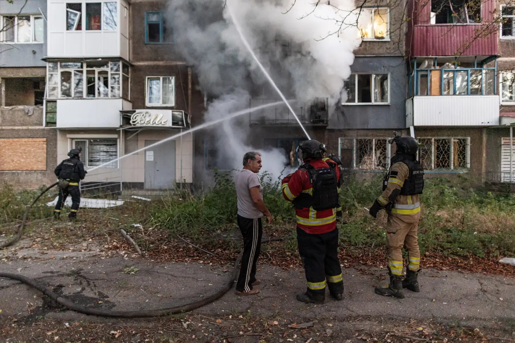 Rusya'dan Kostiantynivka'ya saldırı: Yerleşim alanında hasar meydana geldi