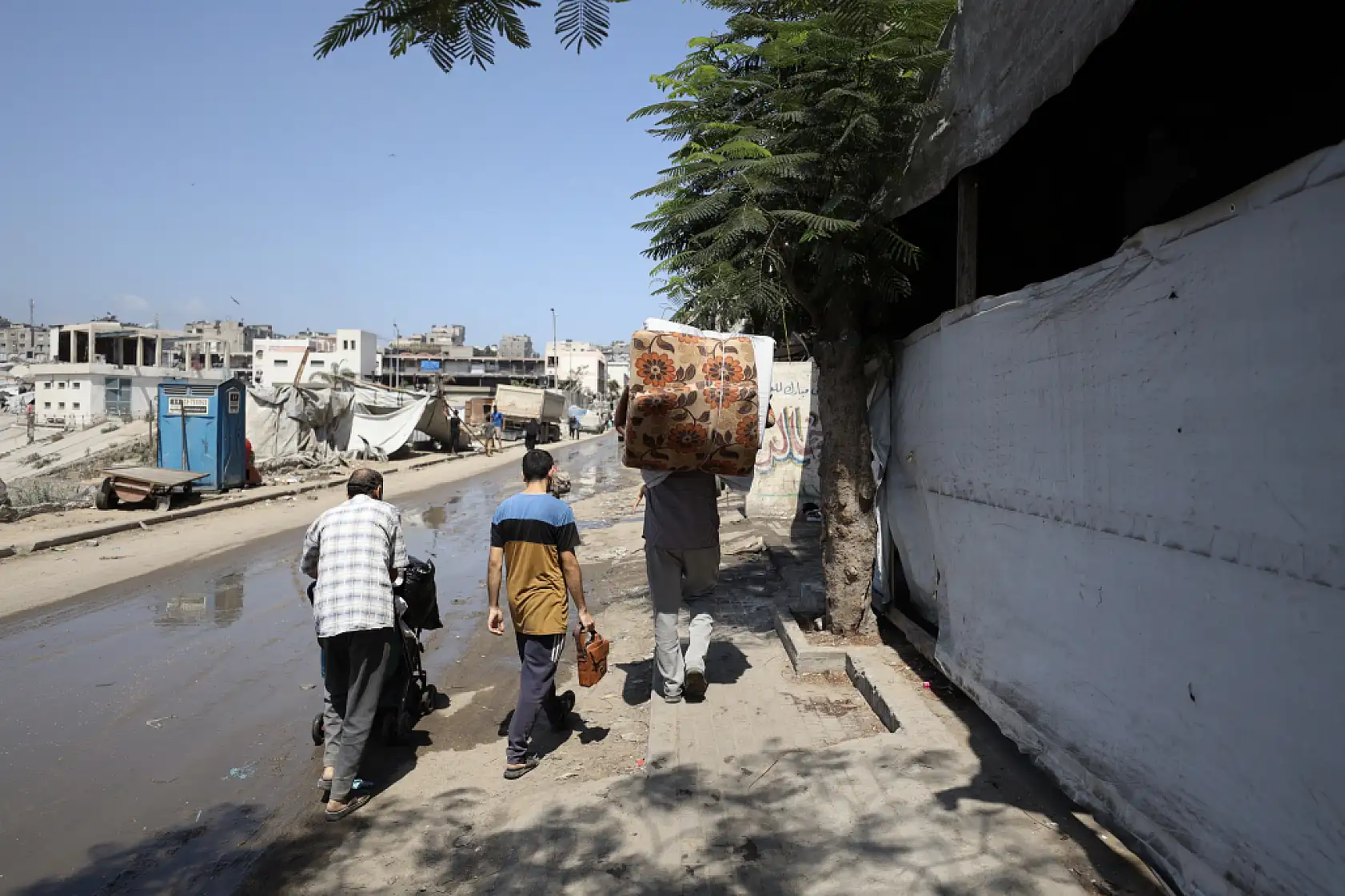 Filistinliler güvenli bölgelere göç ediyor