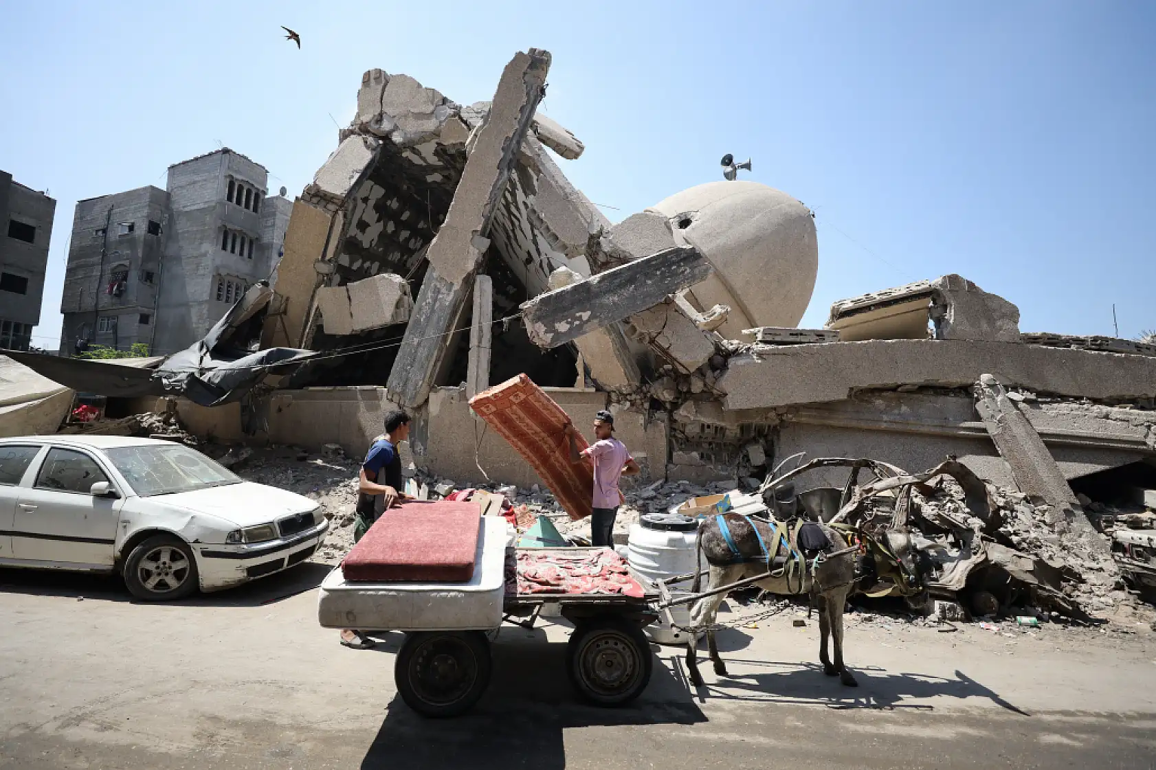 Filistinliler güvenli bölgelere göç ediyor