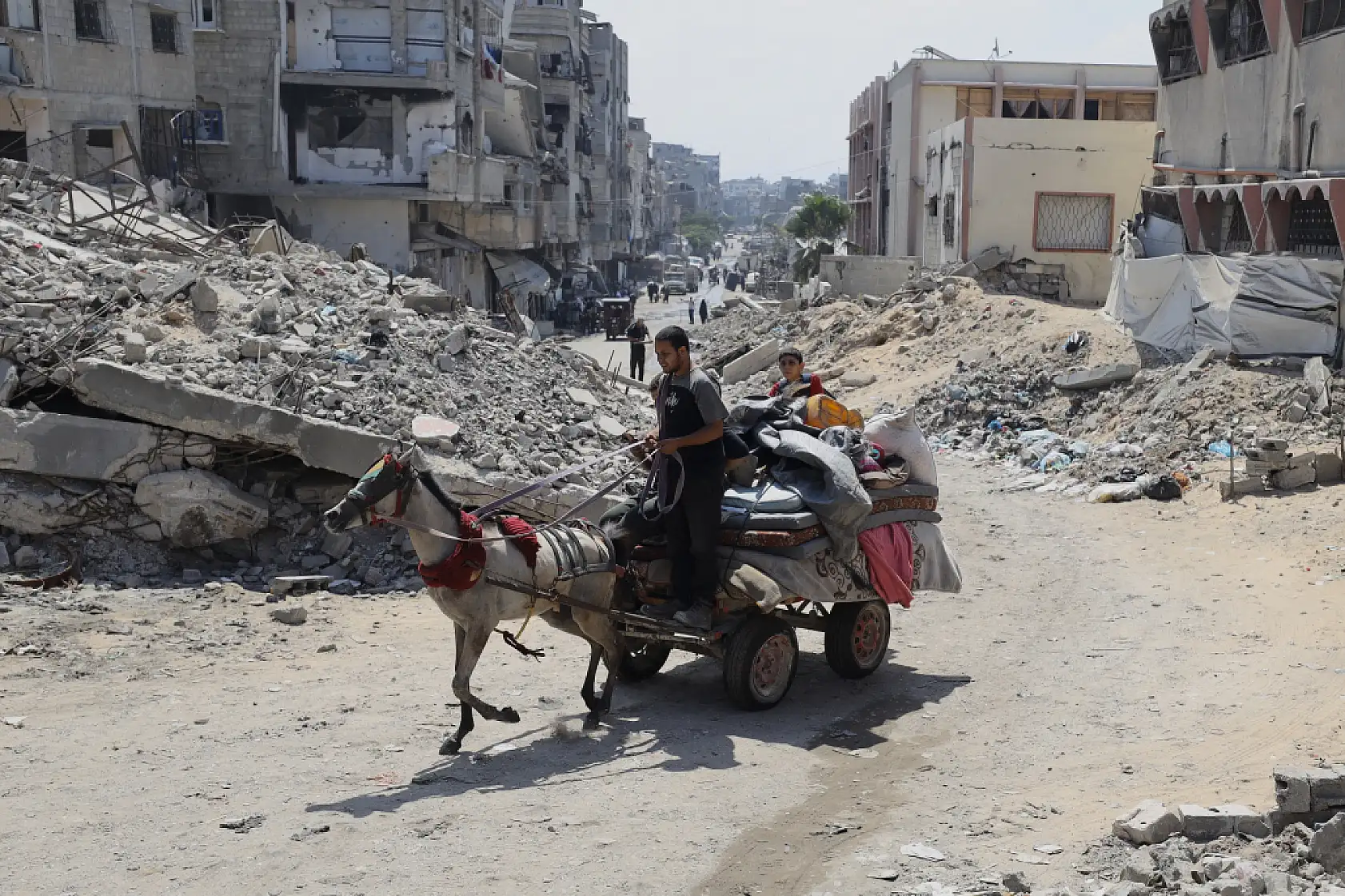 Filistinliler güvenli bölgelere göç ediyor