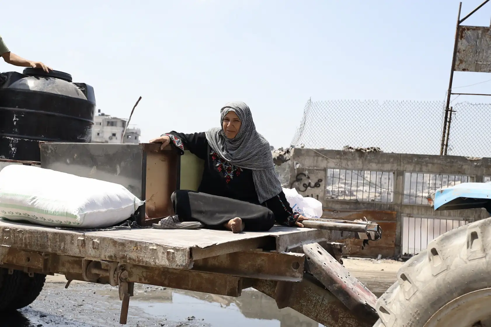 Filistinliler güvenli bölgelere göç ediyor