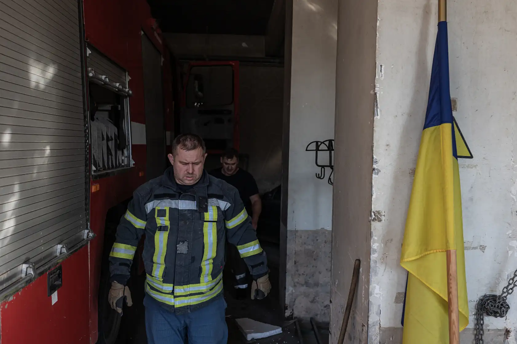 İtfaiye istasyonuna saldırı: Saldırının ardından bina kullanılamaz hale