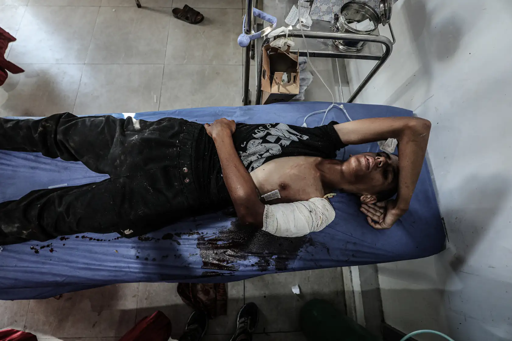 Gazze'de zulüm devam ediyor