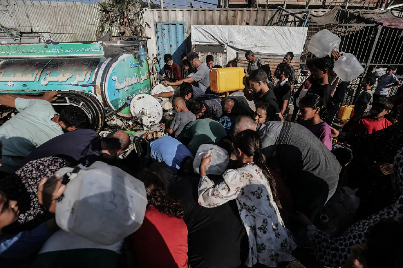 Gazze halkı suya muhtaç: Kriz derinleşiyor