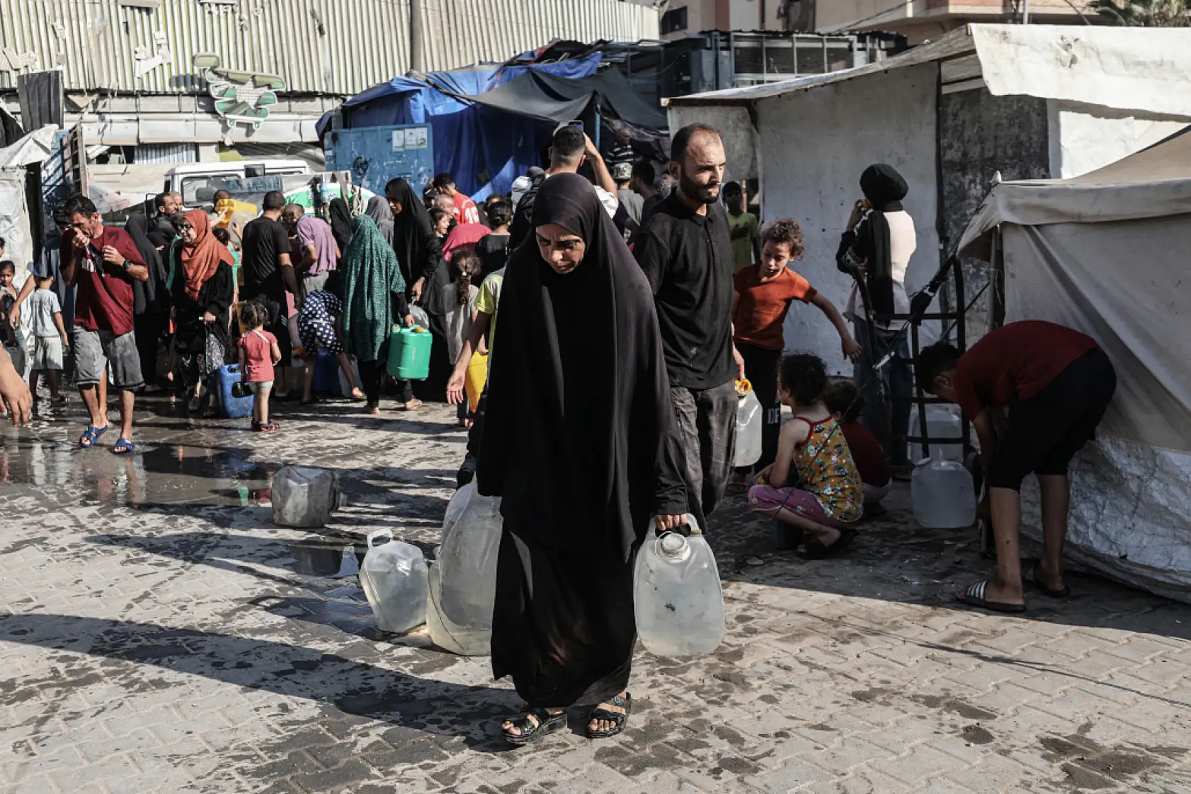 Gazze halkı suya muhtaç: Kriz derinleşiyor