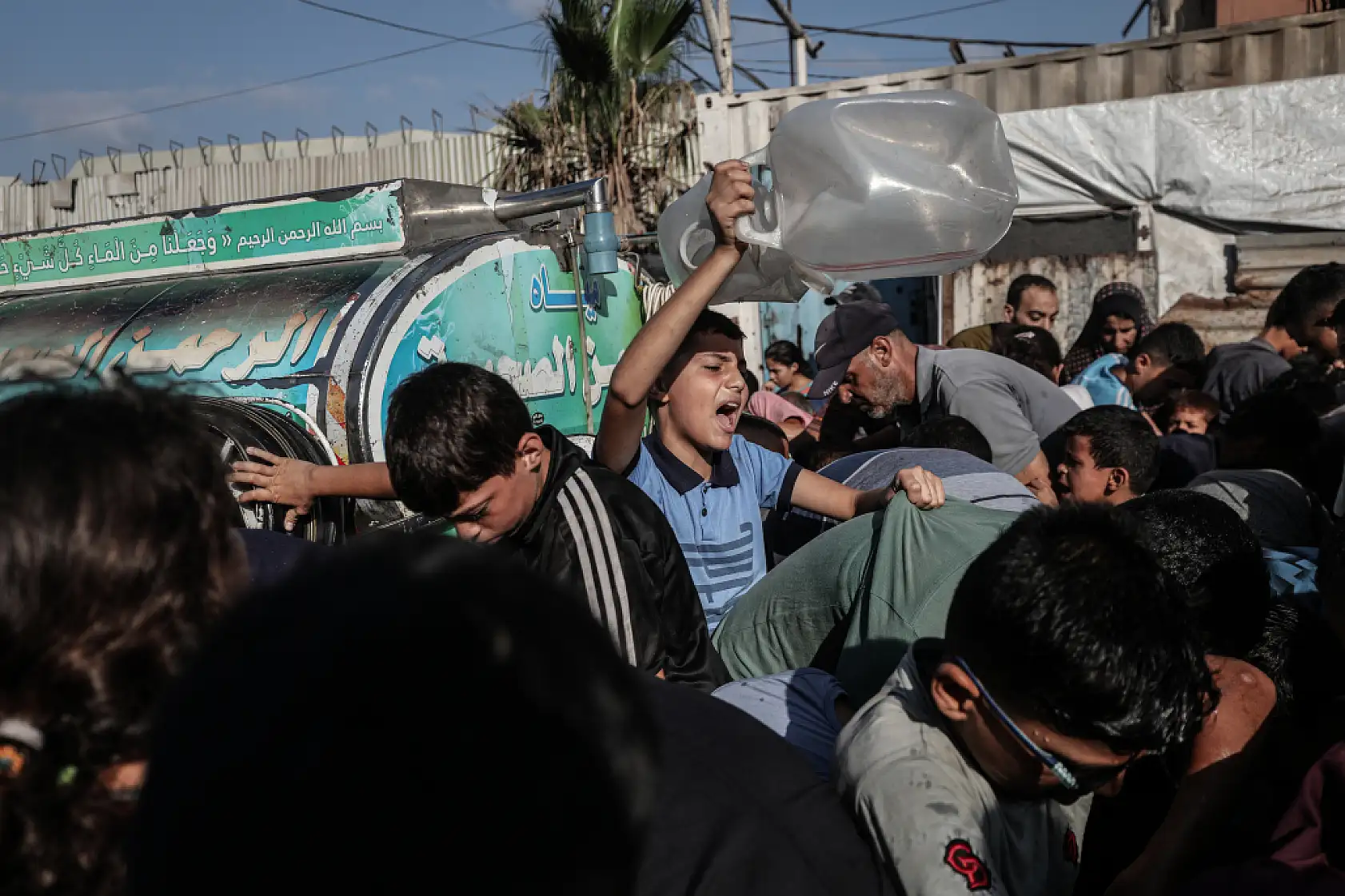 Gazze halkı suya muhtaç: Kriz derinleşiyor