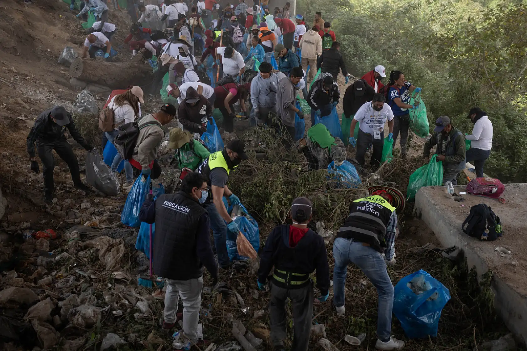 Çöp toplamada Guinness Dünya Rekoru kırıldı