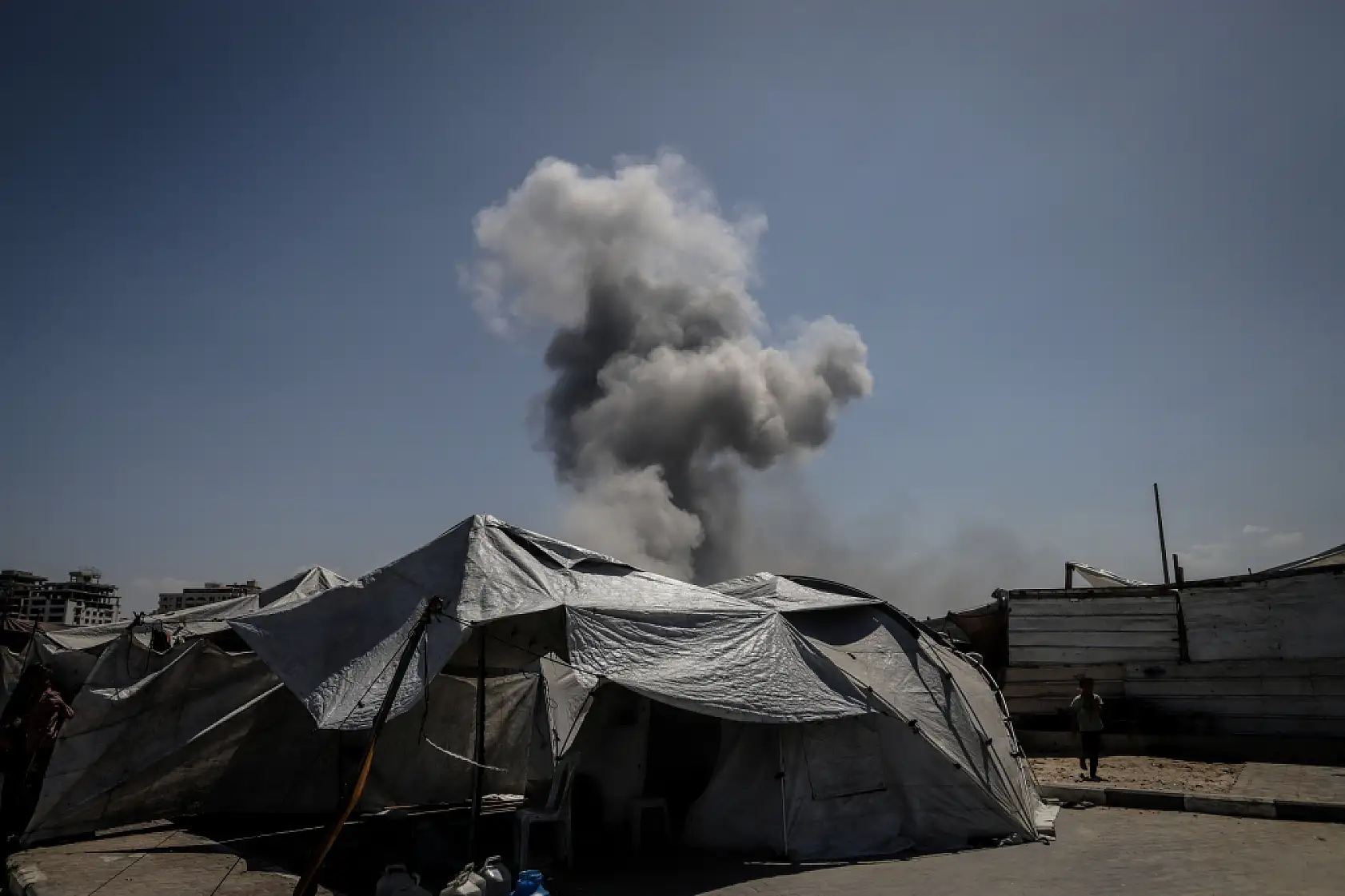 Gazze'deki 'Harmony Kulesi' bombalandı