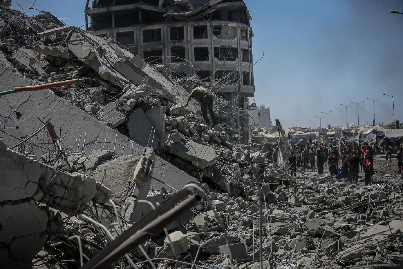 Gazze'deki 'Harmony Kulesi' bombalandı