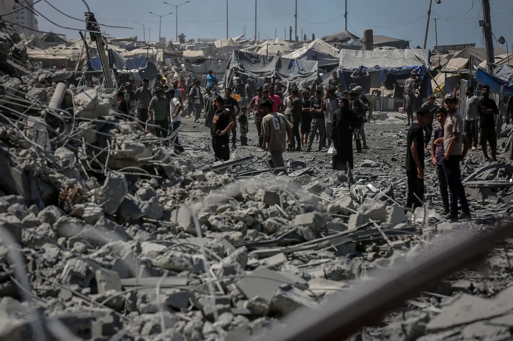 Gazze'deki 'Harmony Kulesi' bombalandı