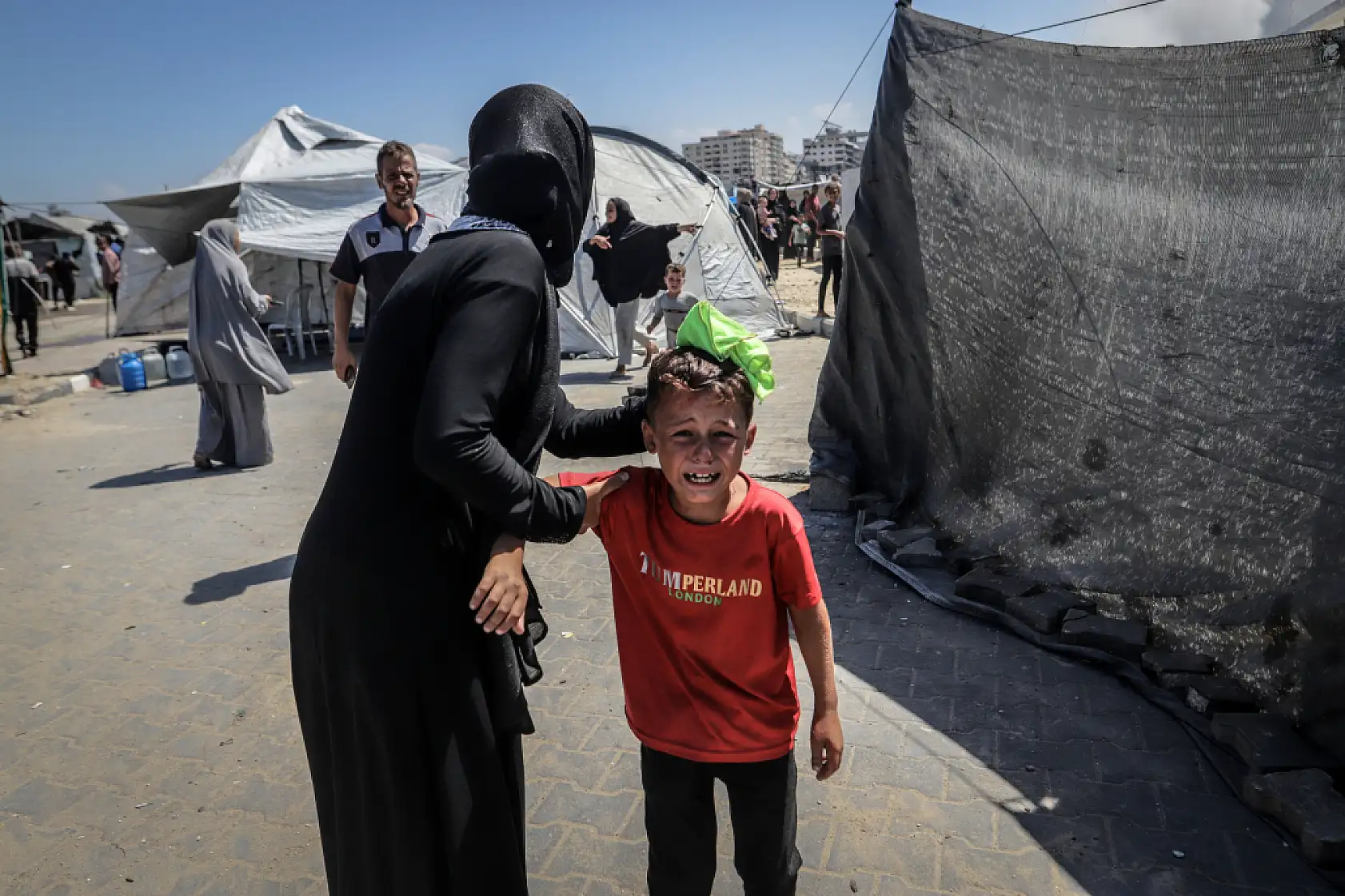 Gazze'deki 'Harmony Kulesi' bombalandı