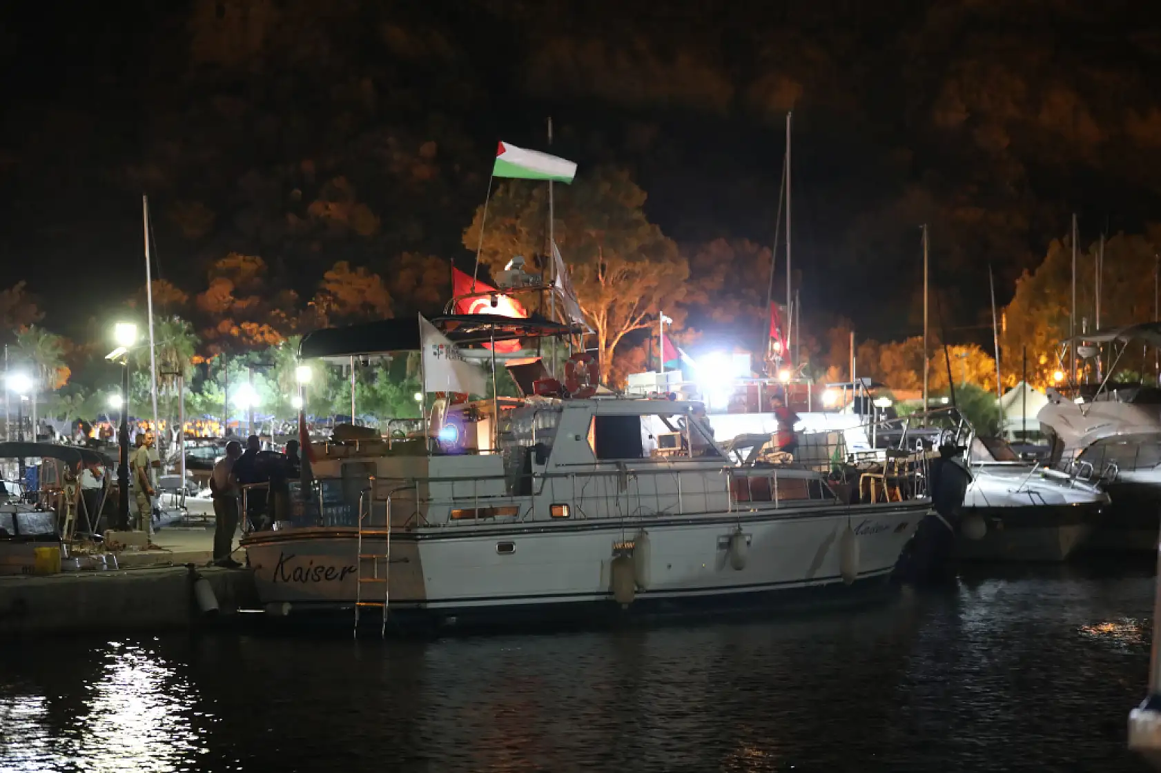 Tunus'tan Küresel Sumud Filosu'na katılacak tekneler Binzert'e doğru yola çıktı