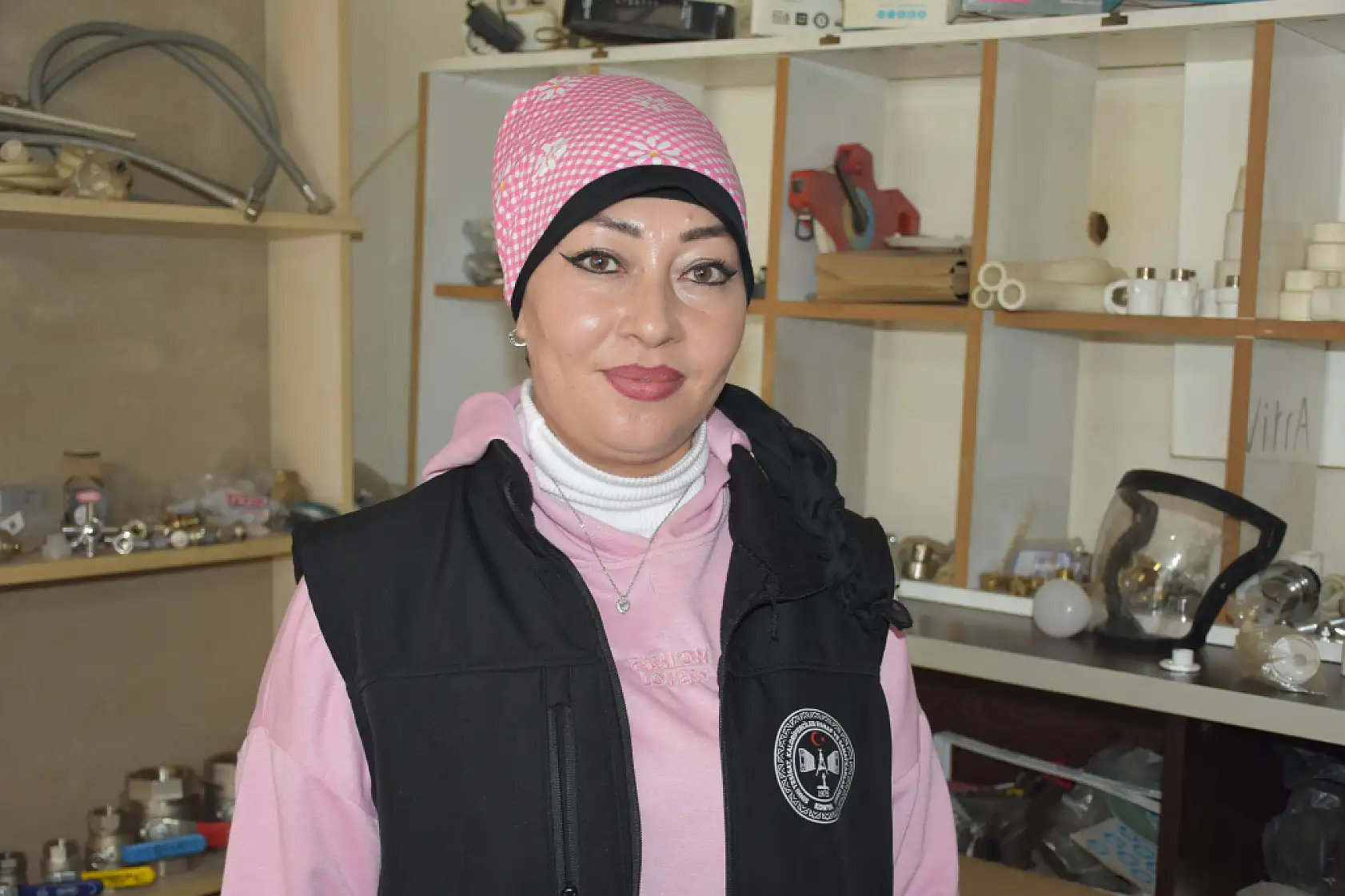 Konya'daki kadın tesisatçı sektörde fark yaratıyor