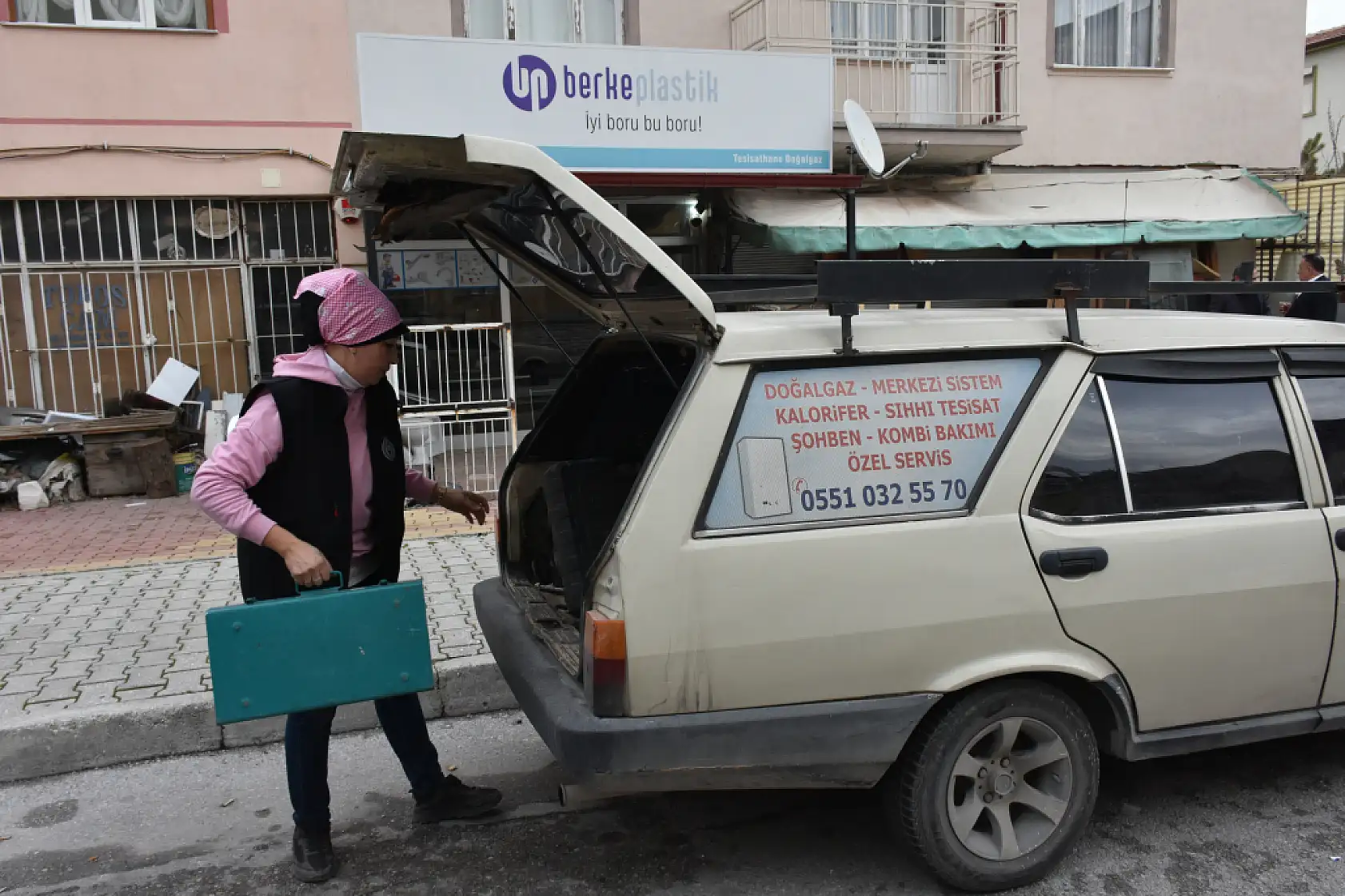 Konya'daki kadın tesisatçı sektörde fark yaratıyor