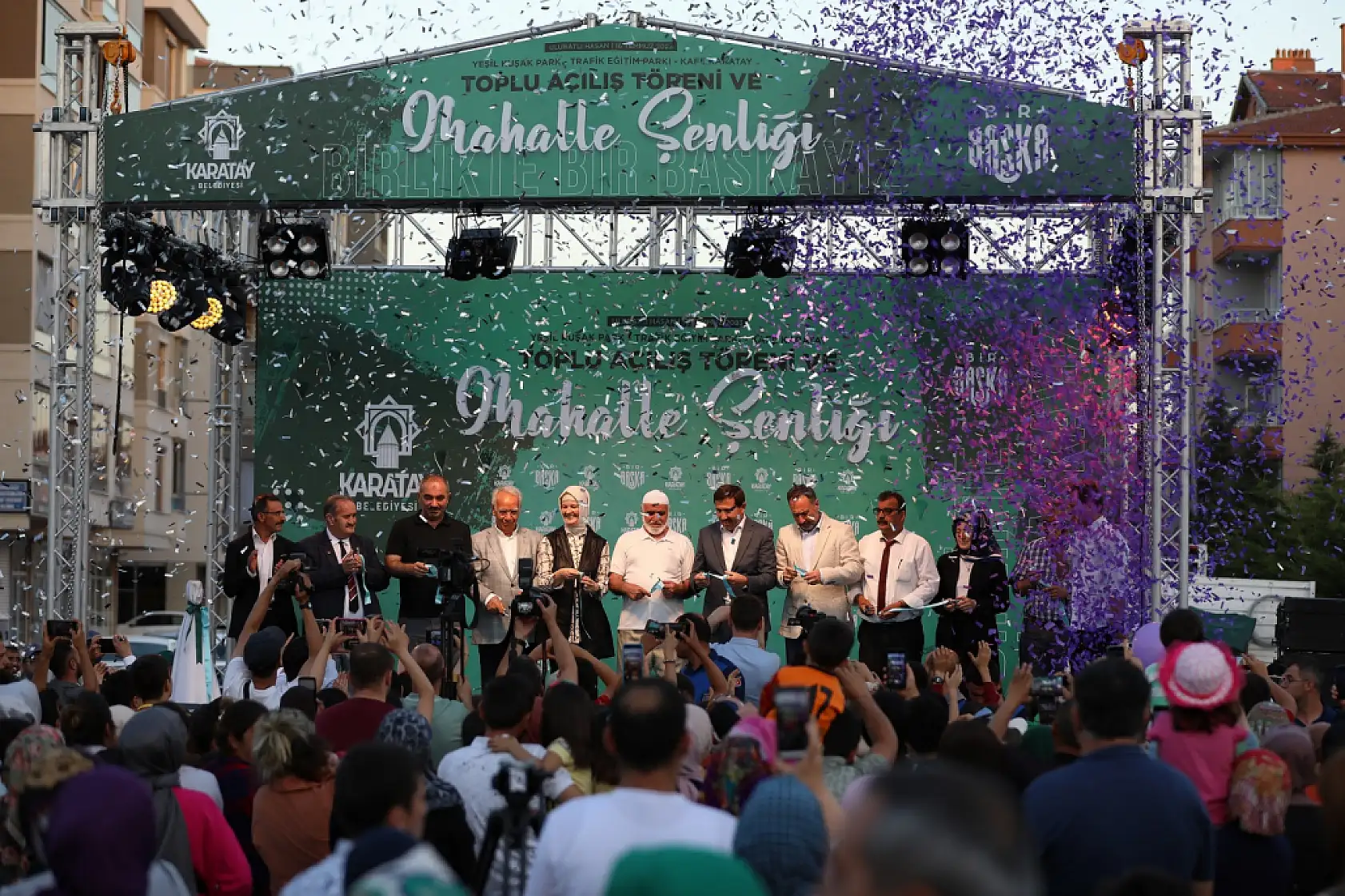 Karatay güzelliğine güzellik katıyor