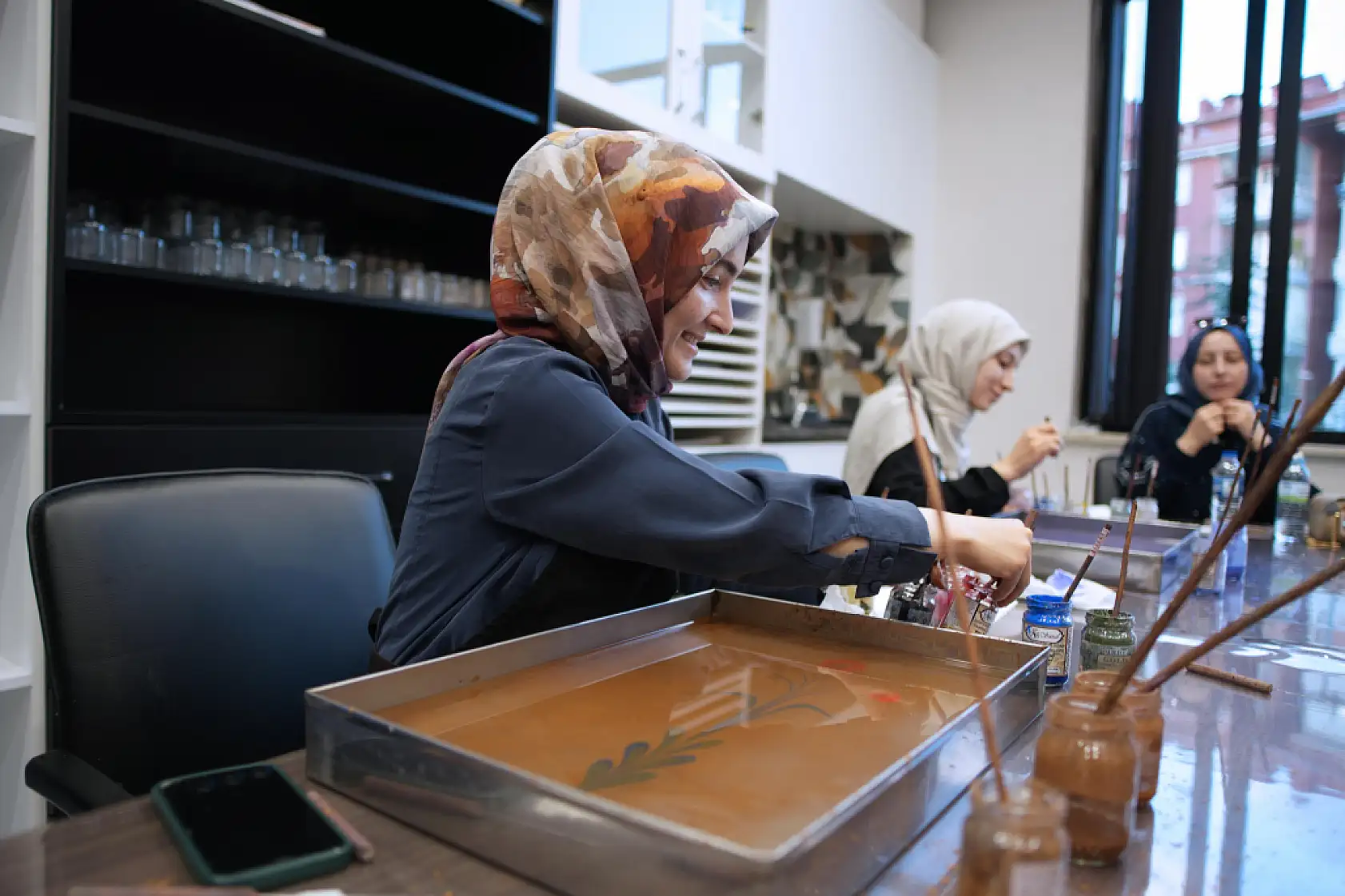 Konya'da gençlere kütüphane ve ücretsiz tablet desteği