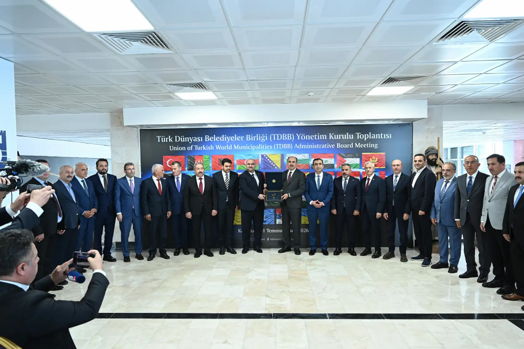 Konya Büyükşehir'in Türk dünyası liderliğinde tarihi adım: Kerkük TDBB'ye katıldı