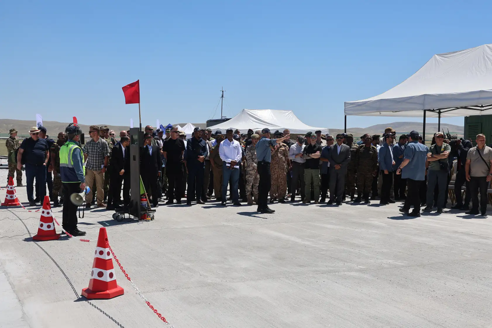 Konya'da nefes kesen gösteri! 24 ülke canlı izledi