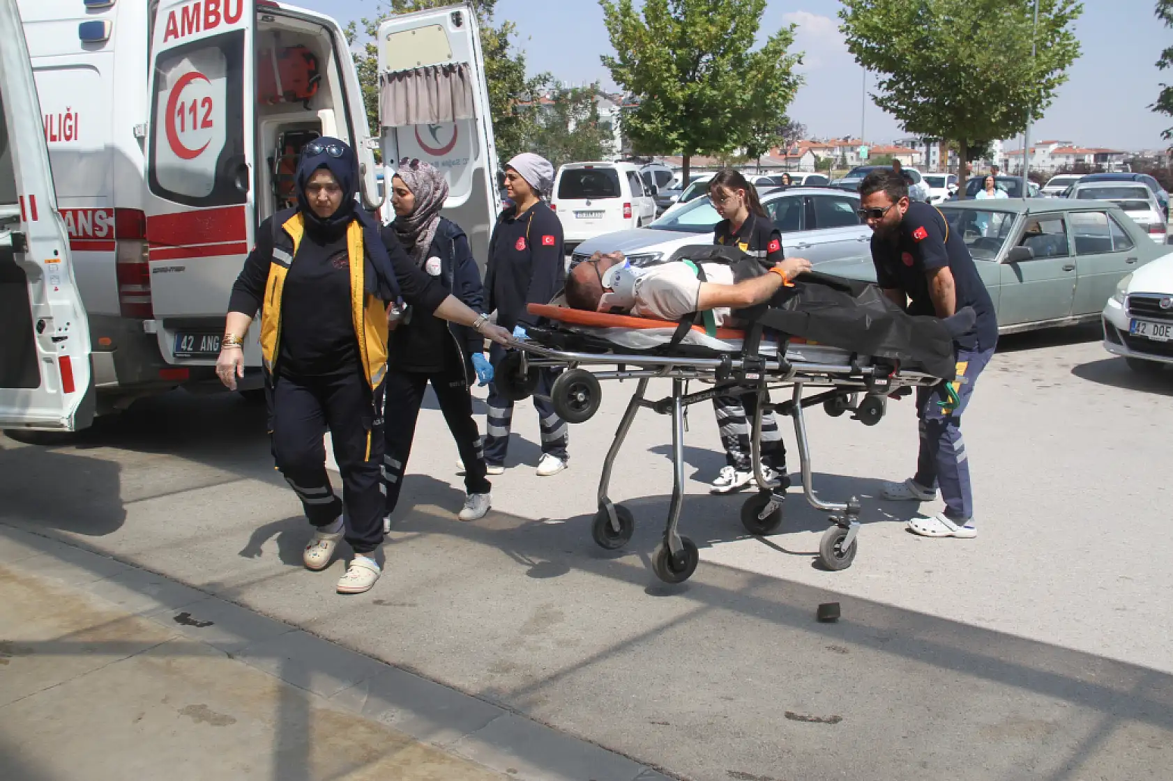 Konya'daki otogarda kanlı hesaplaşma! 2 yaralı