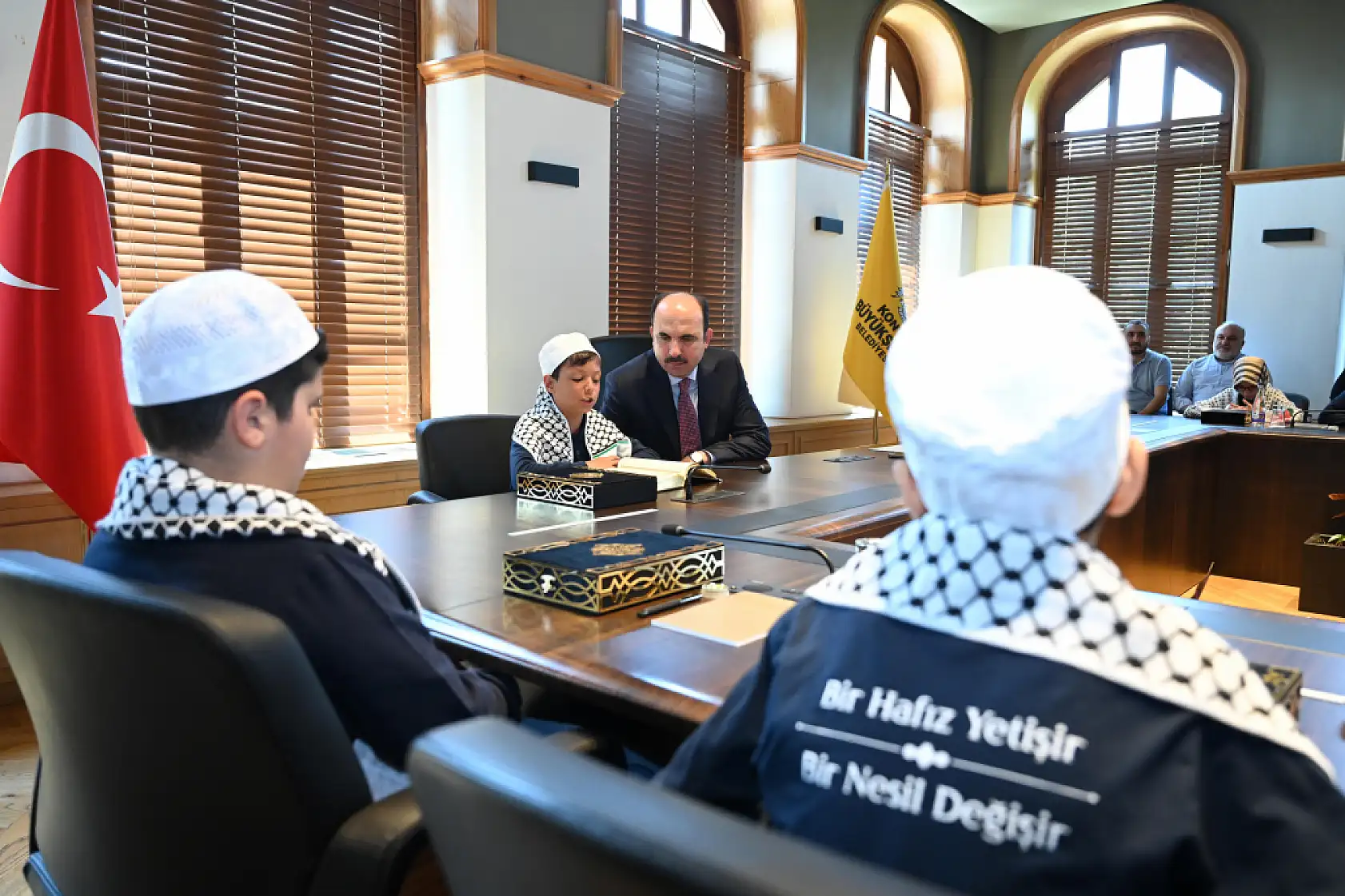 Konya Bilgehaneleri'nde gurur tablosu: Yüzde yüz başarı elde ettiler