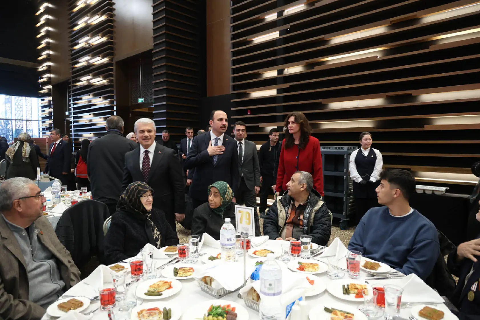 Konya'da Ramazan'ın en anlamlı sofrası kuruldu