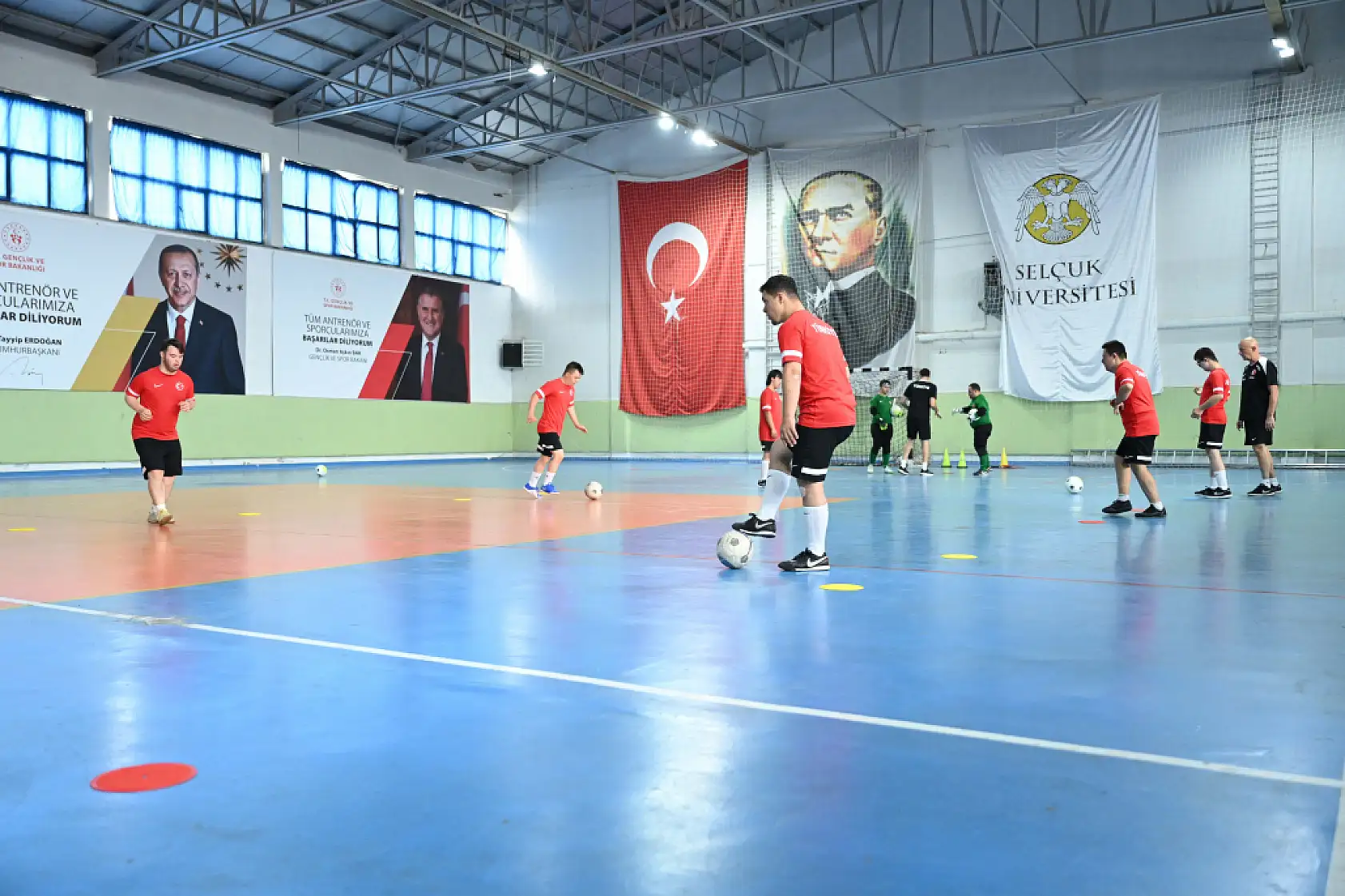 Konya'da hazırlandılar, Amerika'ya tarih yazmaya gidiyorlar!