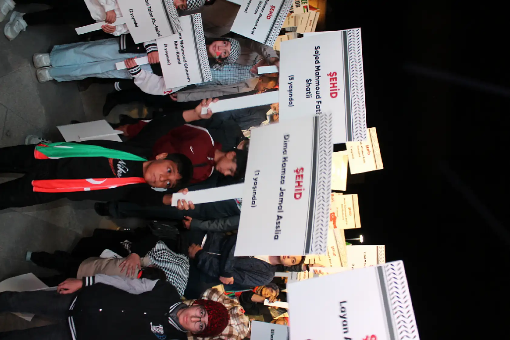 Konya' Gazze için yürüdü: İşte mahşeri kalabalıktan kareler!