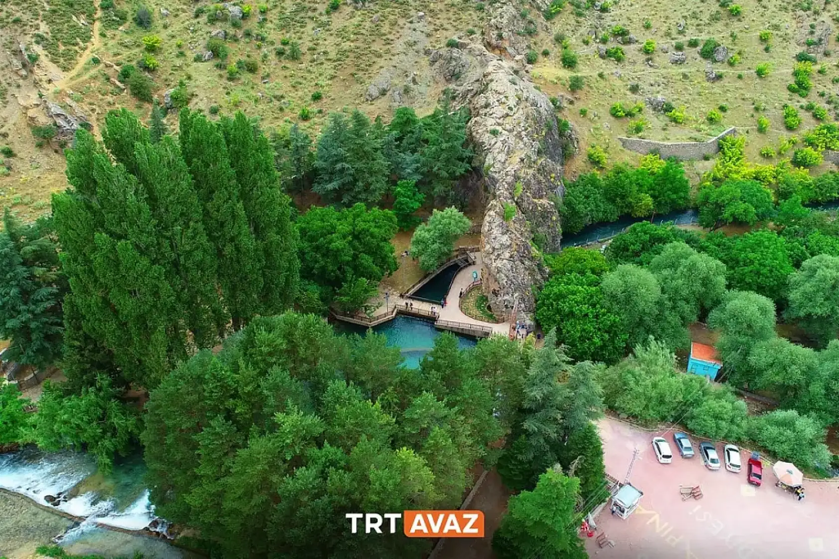 Konya'da cennet gibi bir yer! TRT'de anlatıldı...