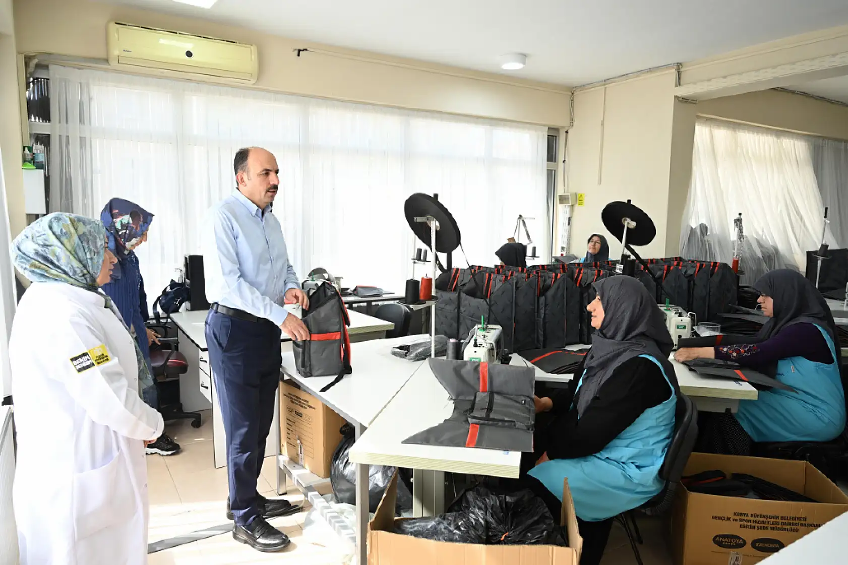 Konya'da KOMEK ile kadınlar üretiyor, ekonomi kazanıyor