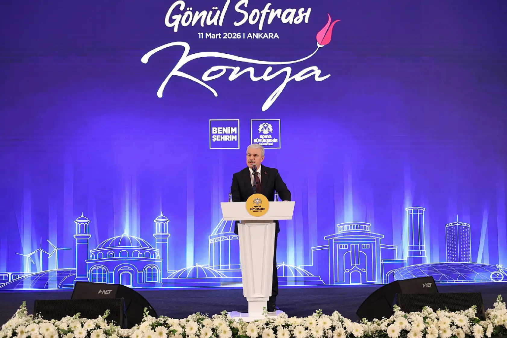 Konyalı bürokratlar Ankara'da aynı sofrada buluştu