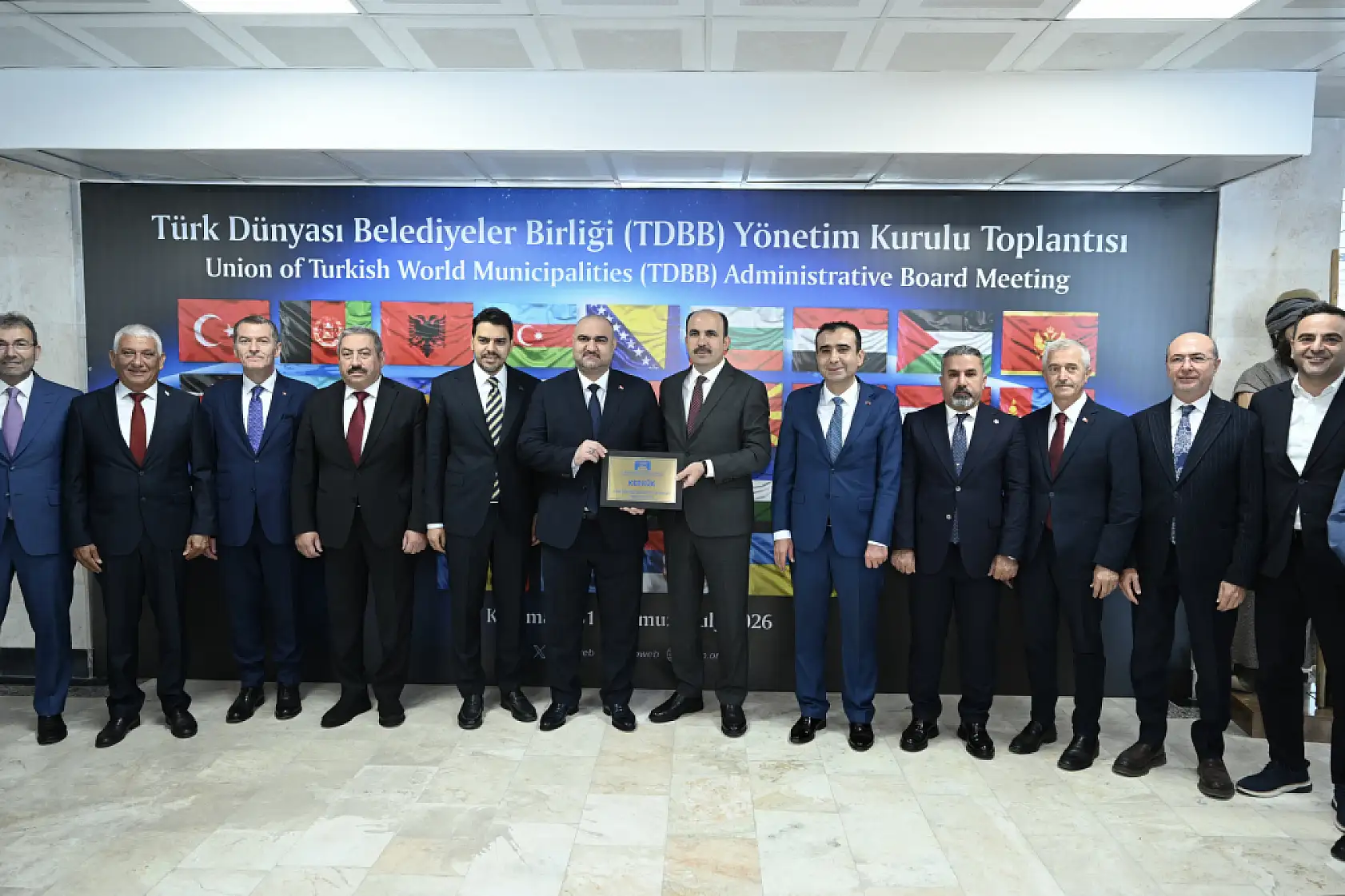 Konya Büyükşehir'in Türk dünyası liderliğinde tarihi adım: Kerkük TDBB'ye katıldı
