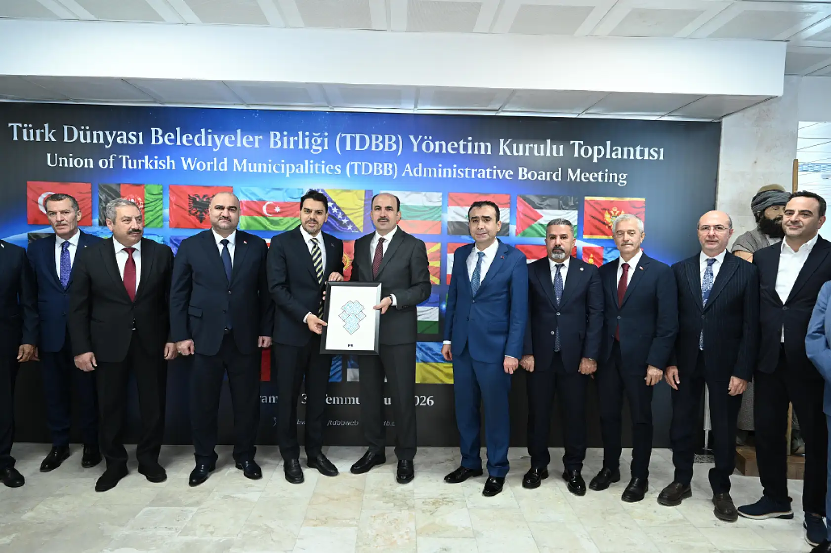 Konya Büyükşehir'in Türk dünyası liderliğinde tarihi adım: Kerkük TDBB'ye katıldı