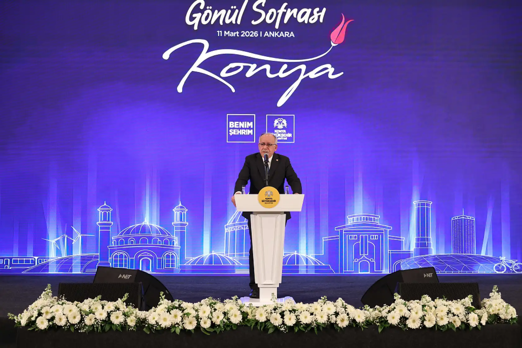 Konyalı bürokratlar Ankara'da aynı sofrada buluştu