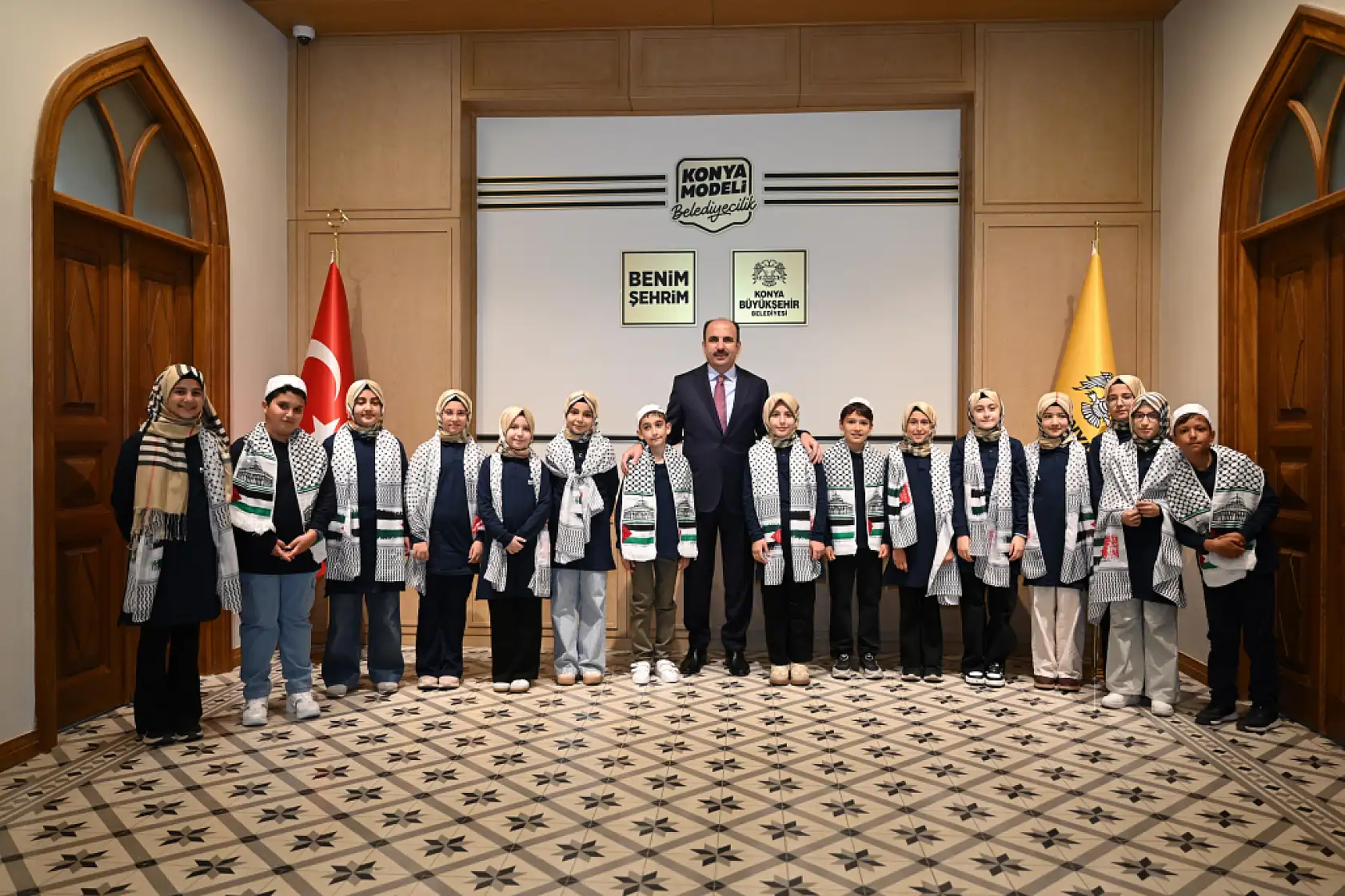 Konya Bilgehaneleri'nde gurur tablosu: Yüzde yüz başarı elde ettiler