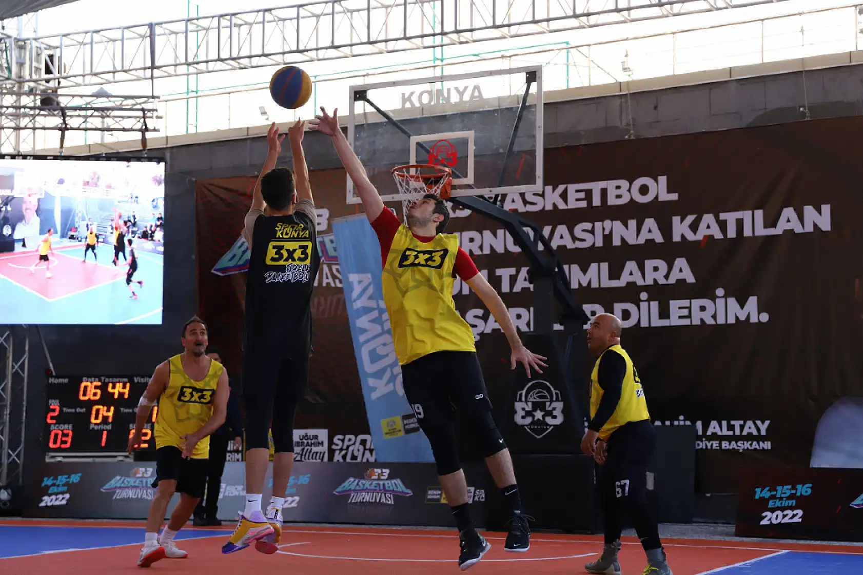 Konya'da basketbol tutkunlarını buluşturacak turnuva için geri sayım başladı