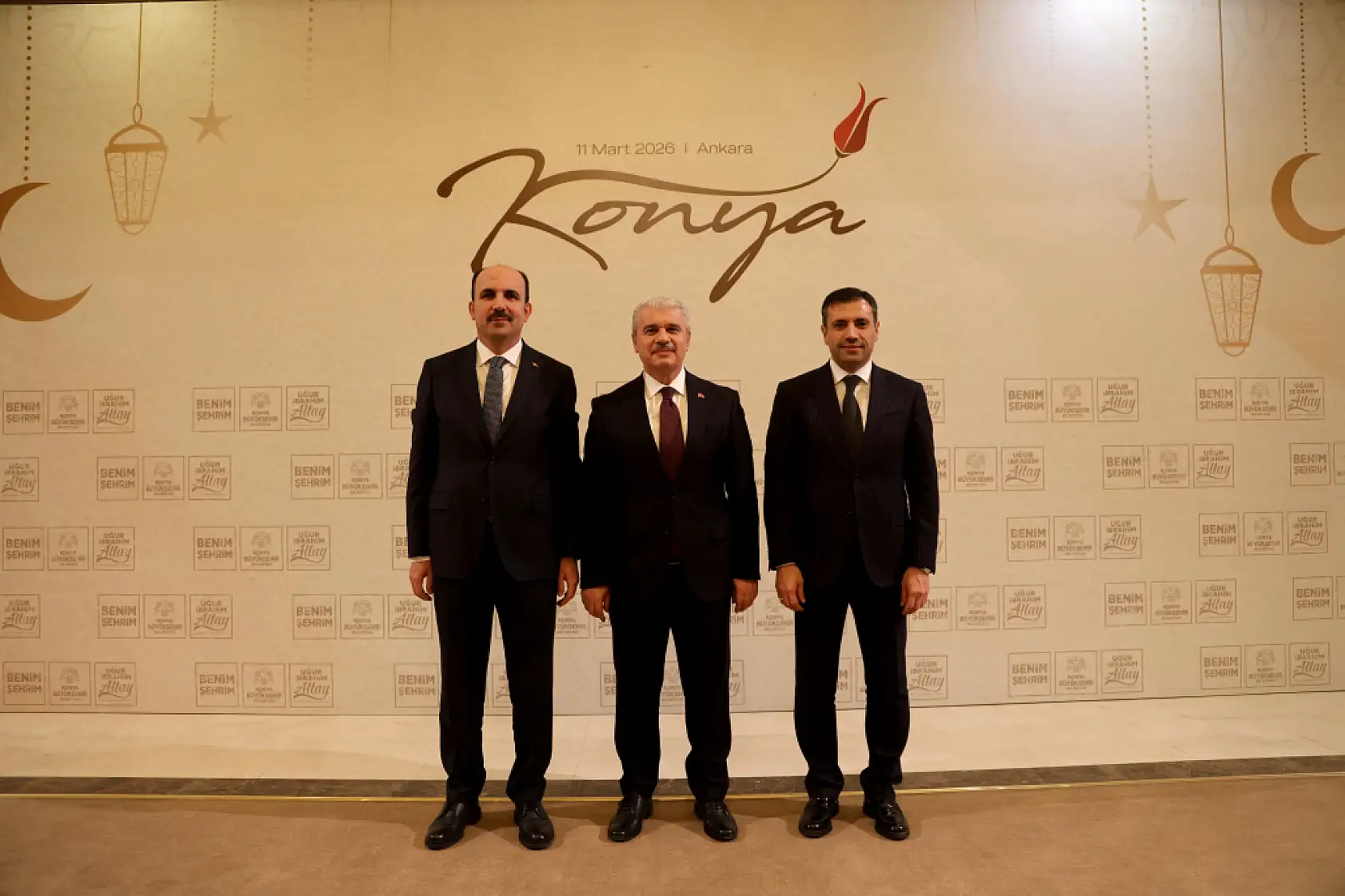 Konyalı bürokratlar Ankara'da aynı sofrada buluştu
