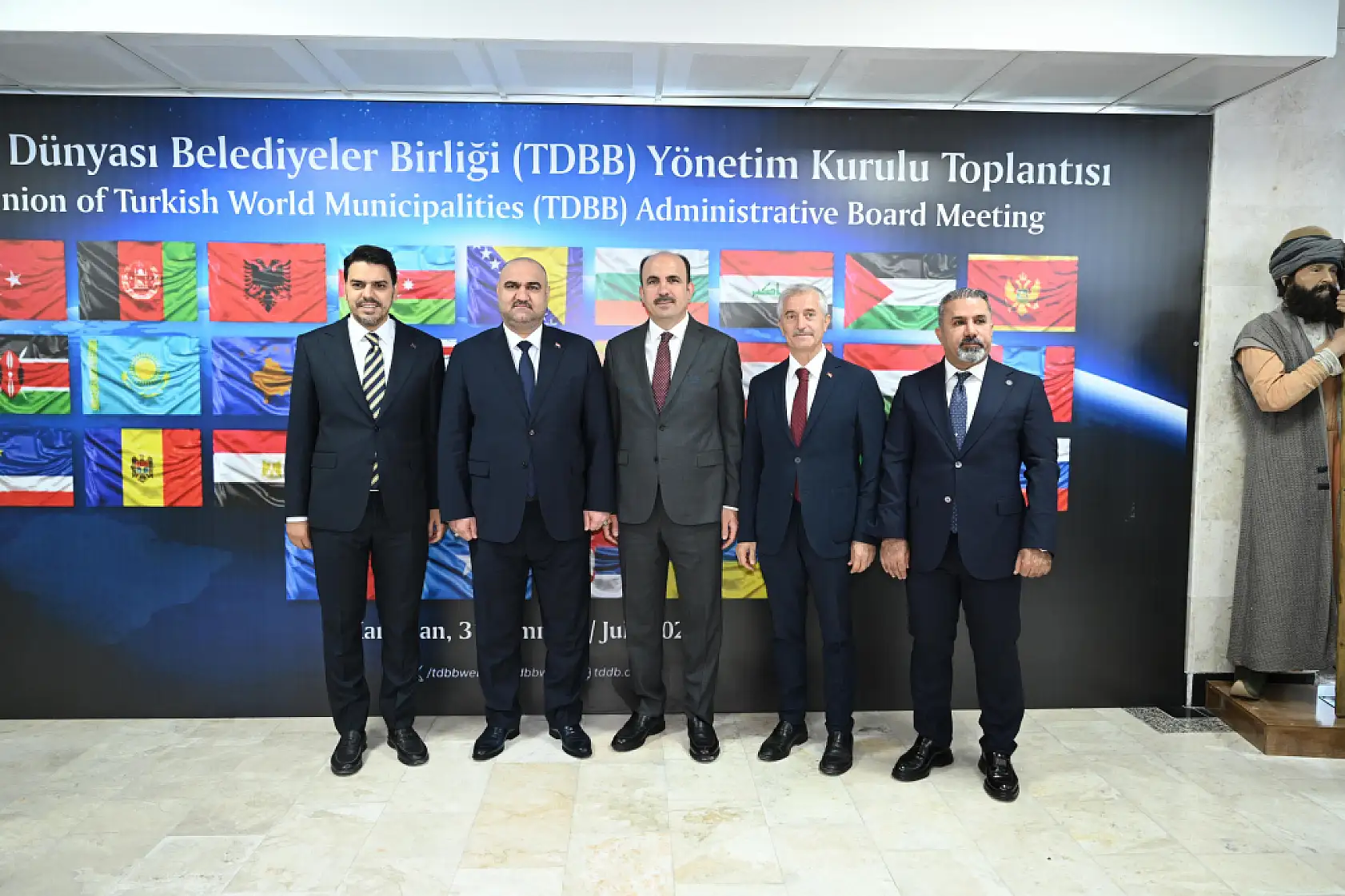Konya Büyükşehir'in Türk dünyası liderliğinde tarihi adım: Kerkük TDBB'ye katıldı