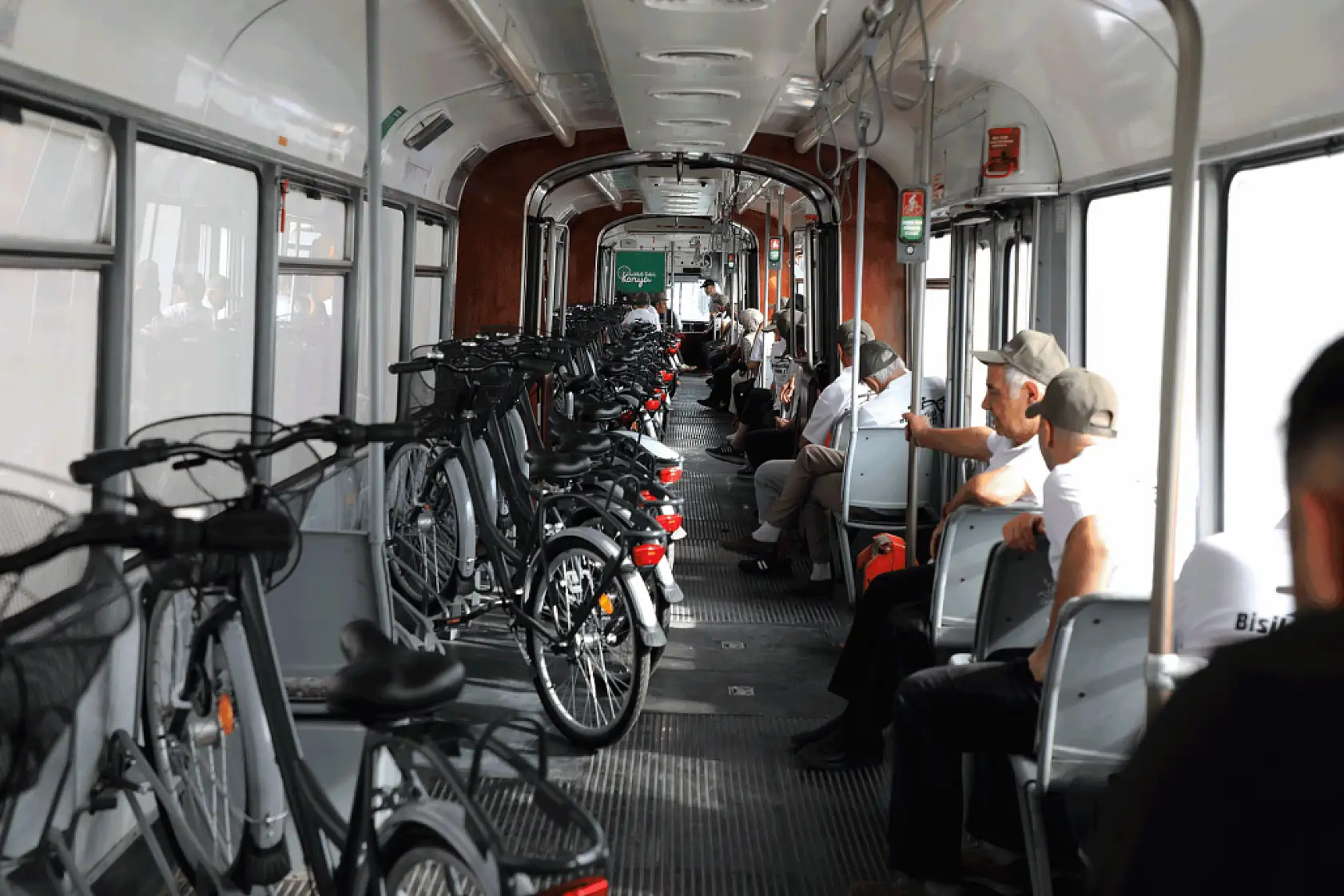 Konya'da Bisiklet Tramvayı Bu Tarihe Kadar Ücretsiz Olacak