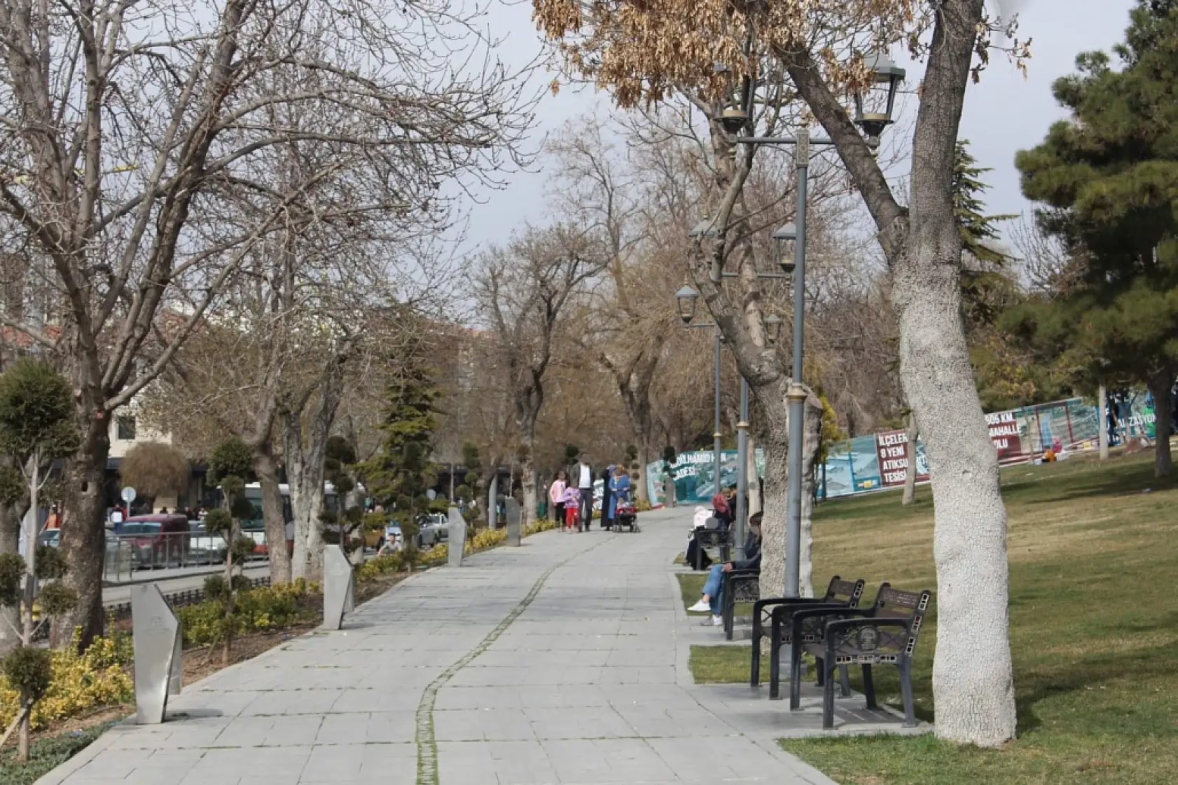 Konyalılar, Alaaddin Tepesi'nde baharın tadını çıkarıyor