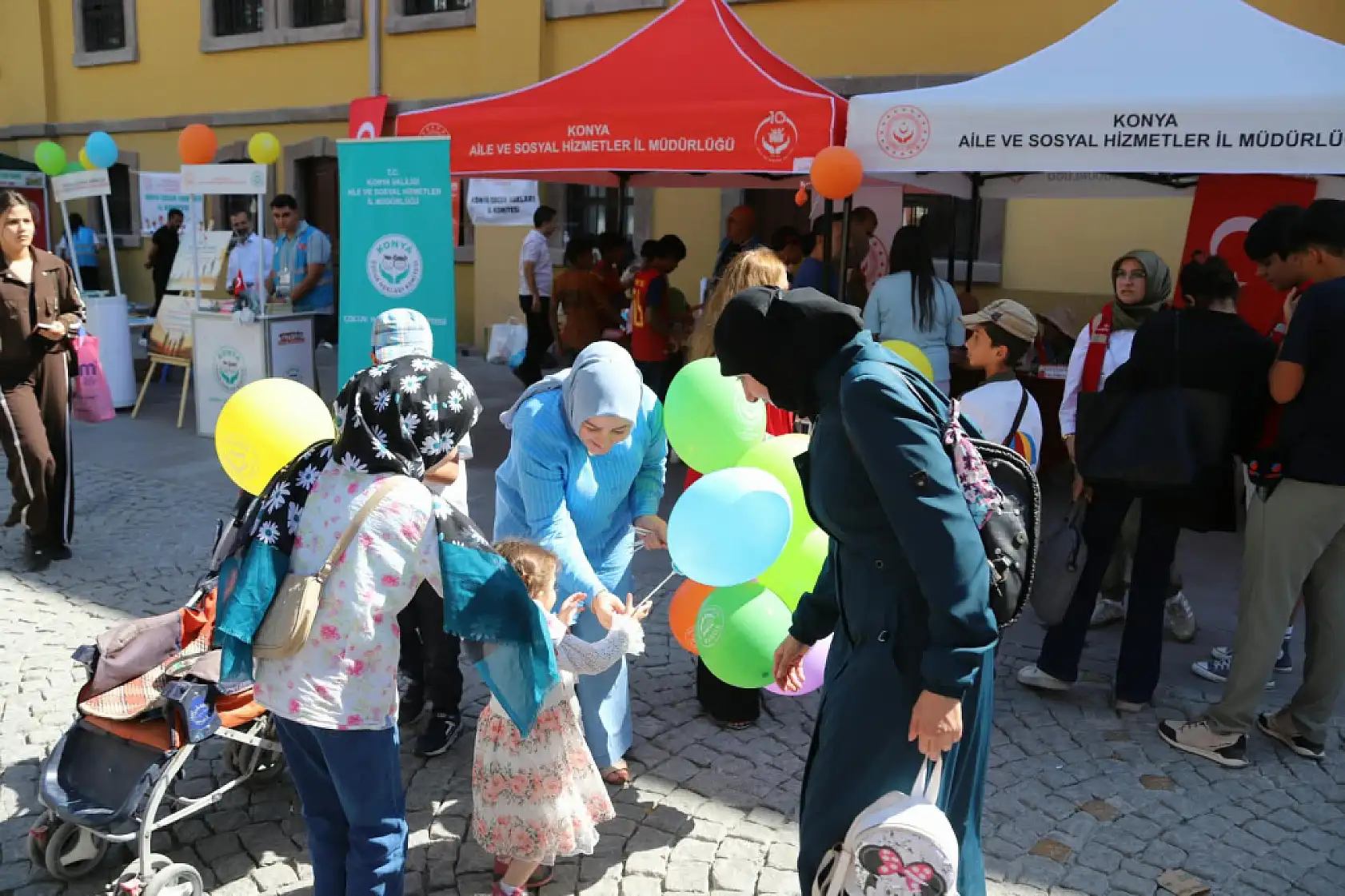 Konya'da COP31 kapsamında dikkat çeken etkinlik! Çocuklar geleceğe mesaj bıraktı
