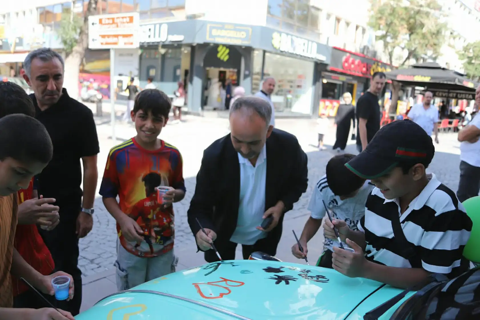 Konya'da COP31 kapsamında dikkat çeken etkinlik! Çocuklar geleceğe mesaj bıraktı