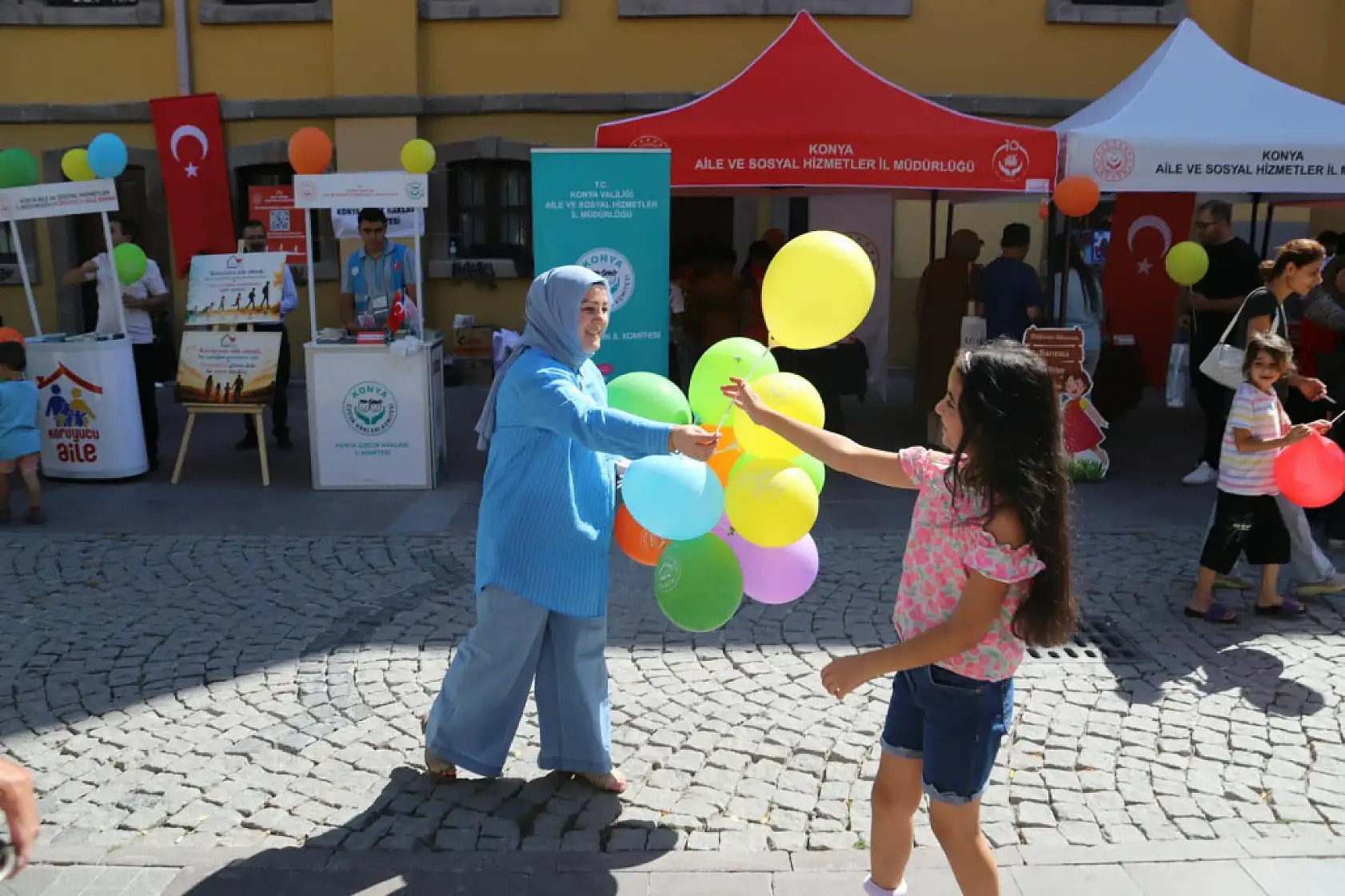 Konya'da COP31 kapsamında dikkat çeken etkinlik! Çocuklar geleceğe mesaj bıraktı