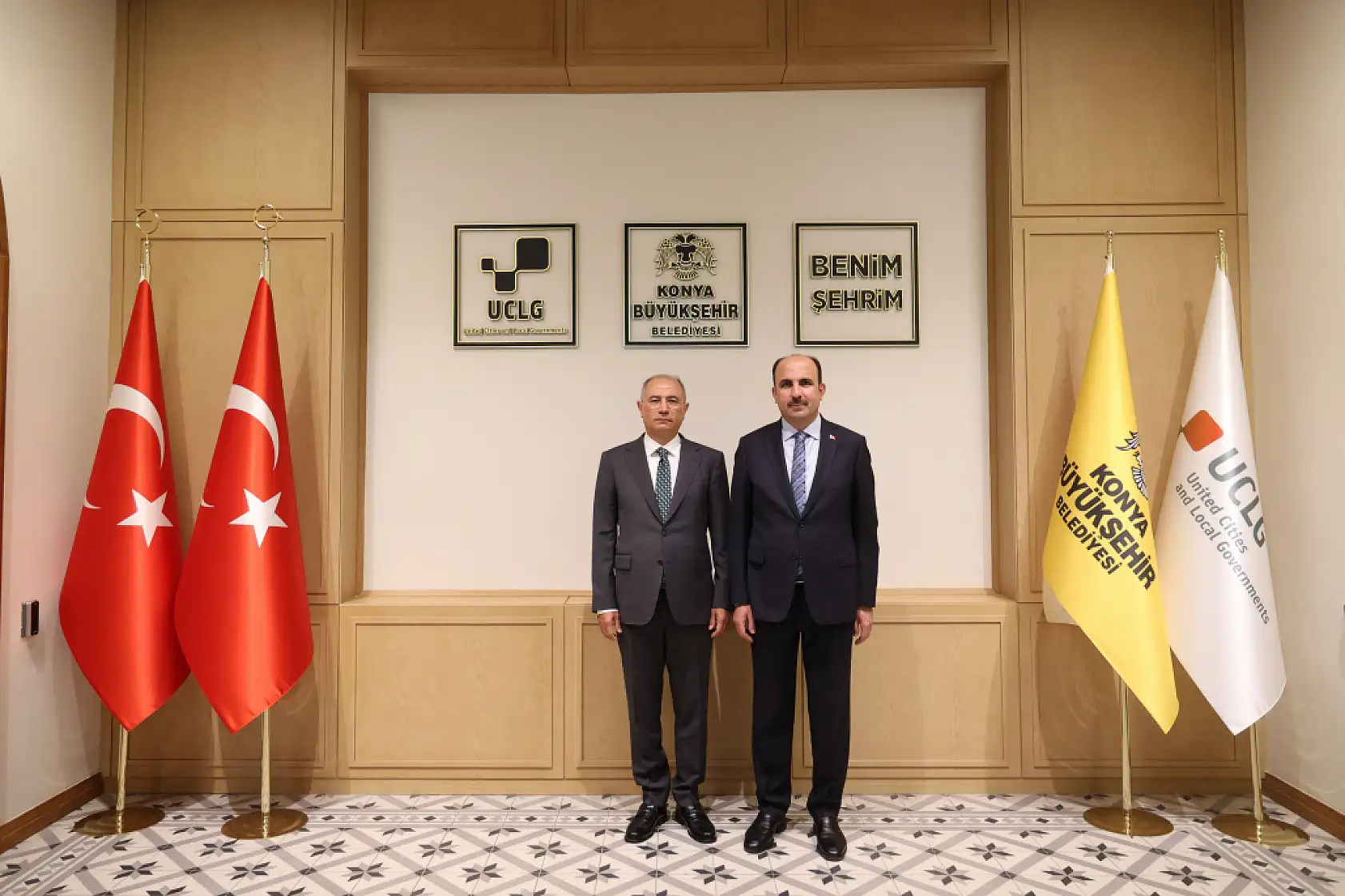 Efkan Ala'dan Konya Büyükşehir'e ziyaret: 'Çalışmaları yakından takip ediyoruz'