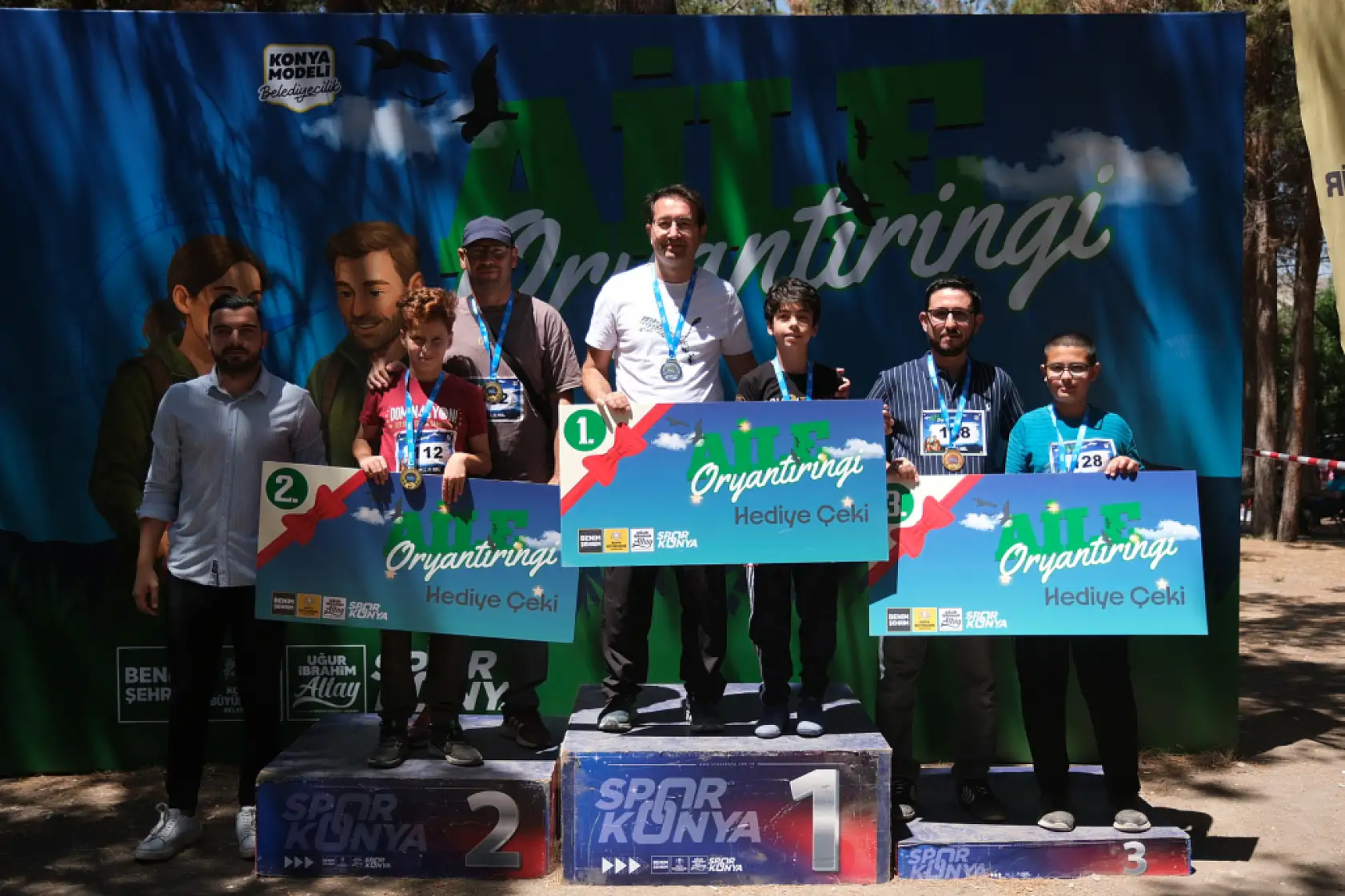 Konya'da pedallar bu kez haritalar için çevrildi