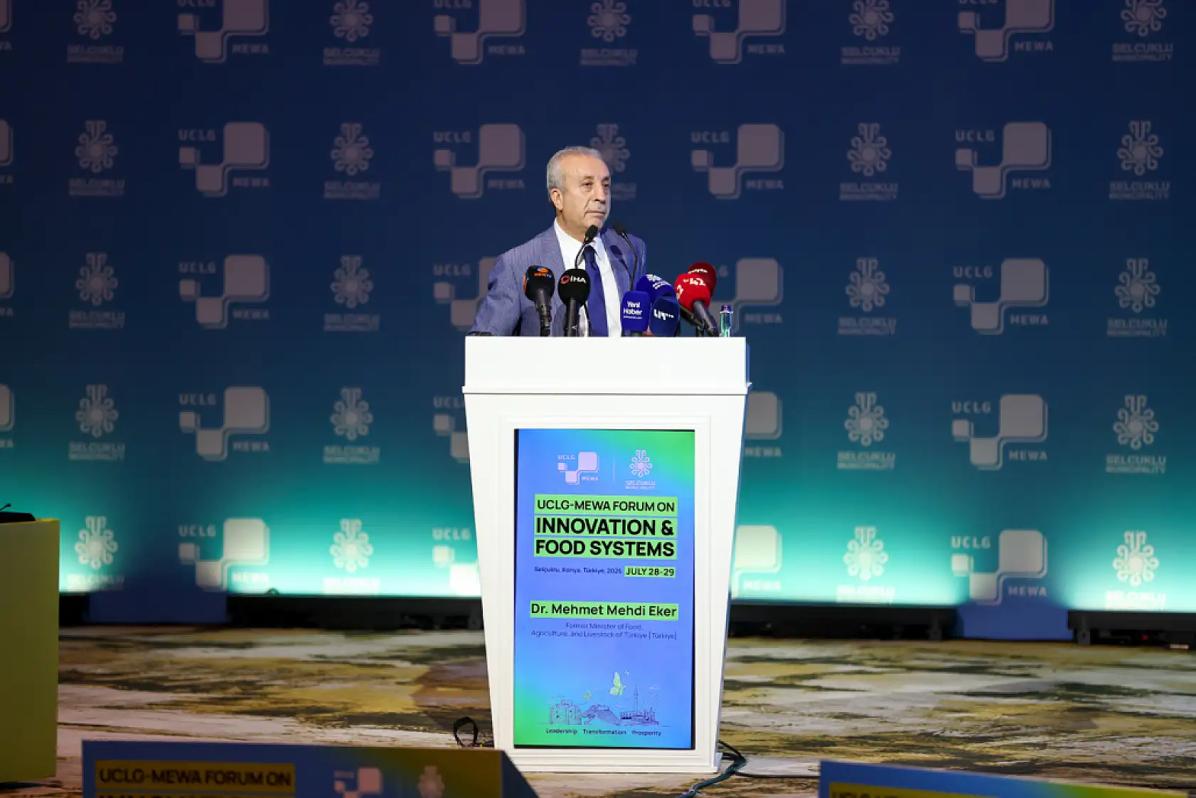 Konya'da küresel zirve başladı! Yerel yönetimler yenilikçi çözümler için buluştu